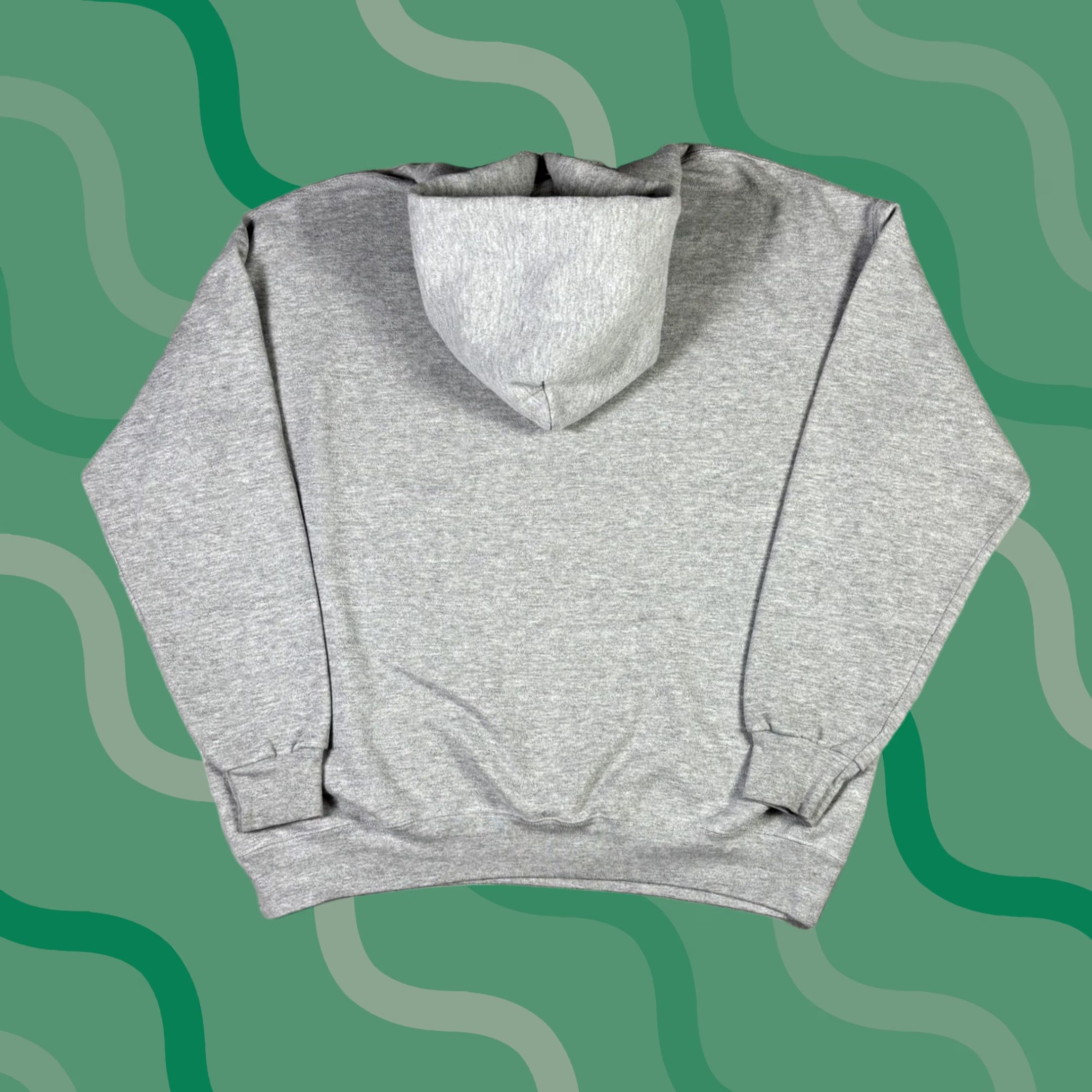 Lee VINTAGE Lee Hoodie Michigan Wolverines Gray XL 90s Mens Pullover Hooded Logo Knit Cotton Sweatshirt Size US XL / EU 56 / 4 - 1 Thumbnail