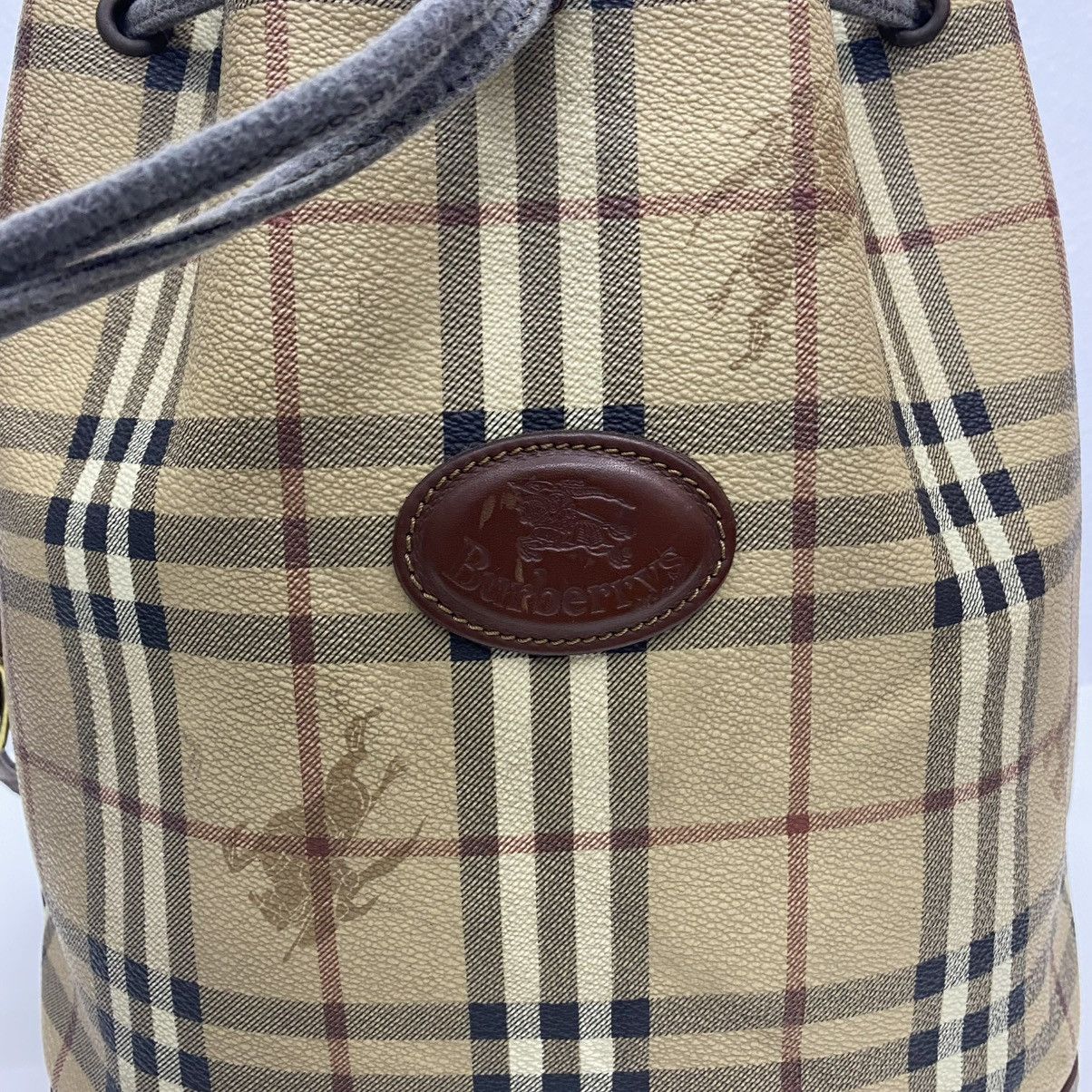 Burberry ‼️LASTDROP‼️BURBERRY NOVA CHECK BUCKET DRAWSTRING SHOULDER BAG Size ONE SIZE - 7 Thumbnail
