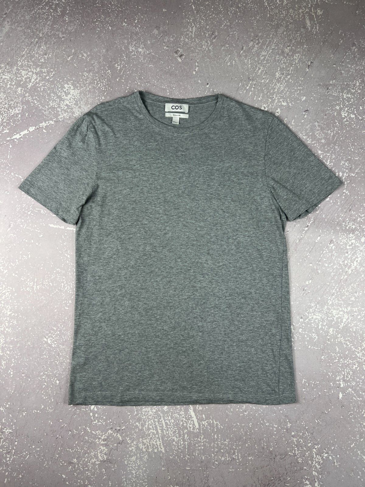 Cos COS Basic Cotton Gray T Shirt Mens Small Size US S / EU 44-46 / 1 - 1 Thumbnail