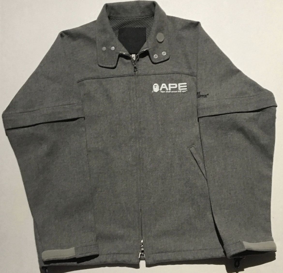 Bape Bape heavy coaches bomber jacket Size US M / EU 48-50 / 2 - 1 Thumbnail