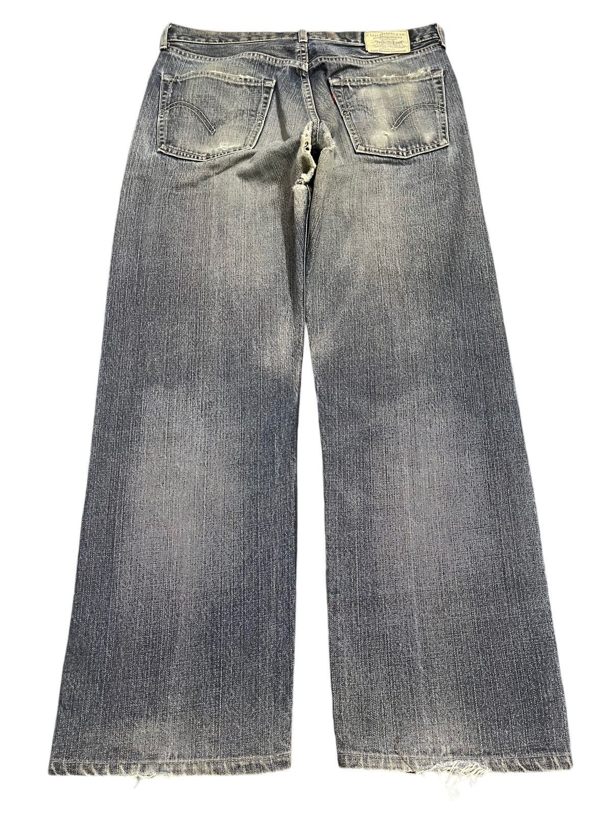 Levi's Vintage Levis 503 Faded Wash Style Baggy Jeans Size US 33 - 2 Thumbnail