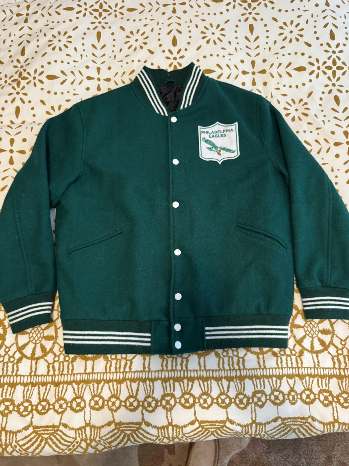 Vintage Vintage/Retro Philadelphia Eagles Varsity Jacket Size US S / EU 44-46 / 1 - 1 Thumbnail