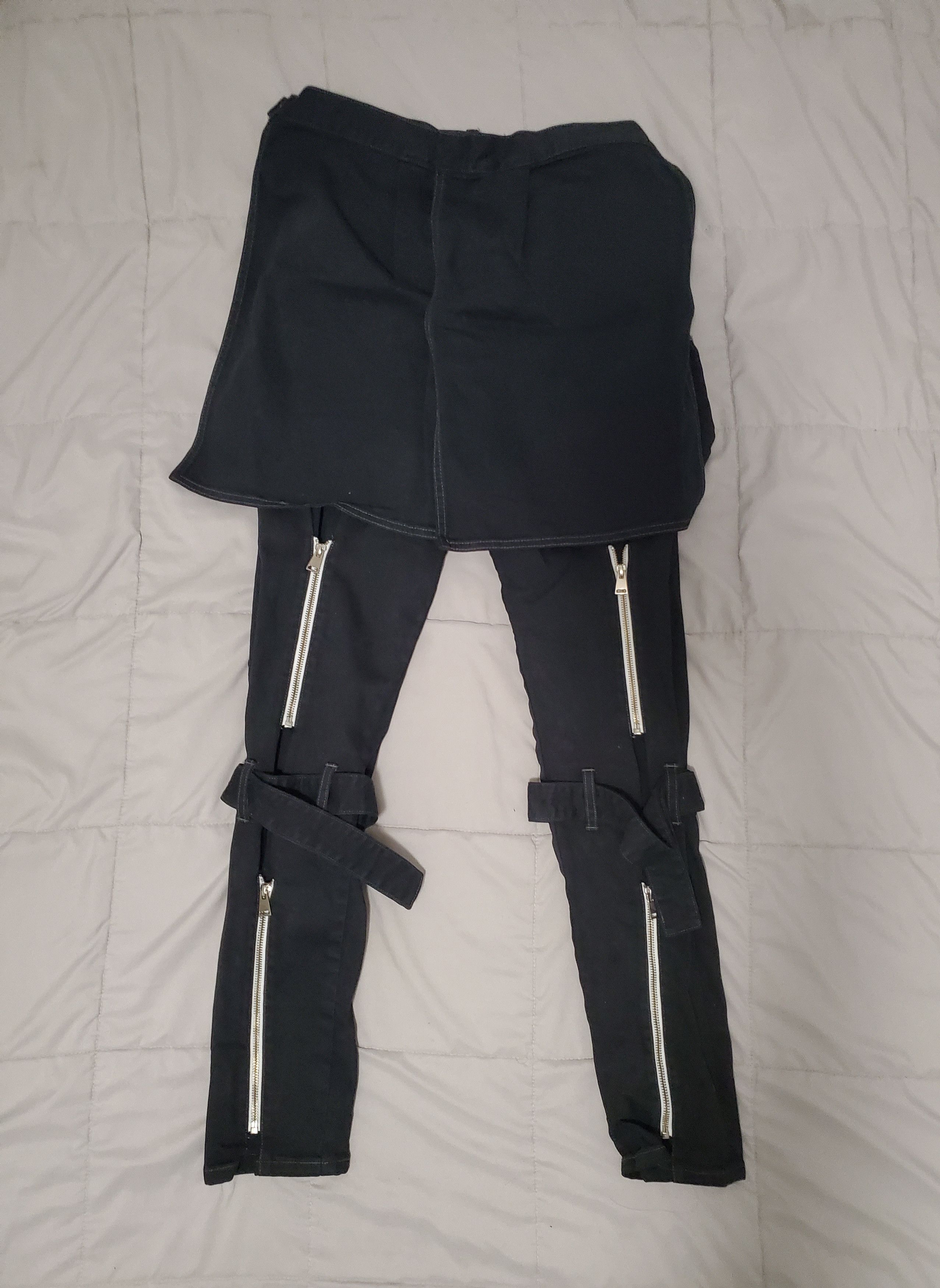 Japanese Brand N/07 Seditious Bondage Pants Size US 30 / EU 46 - 4 Thumbnail