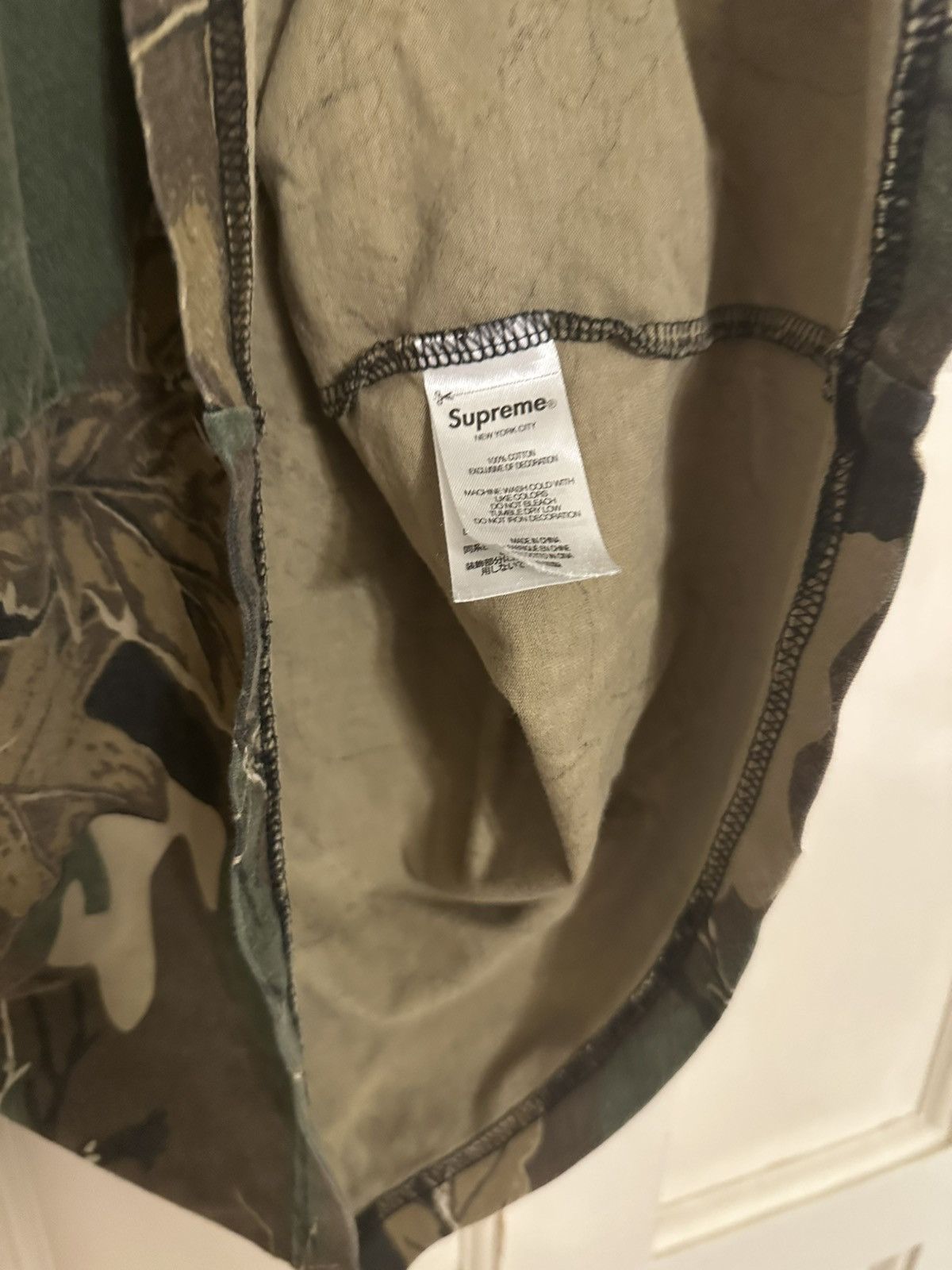 Supreme supreme camo tee Size US M / EU 48-50 / 2 - 9 Thumbnail