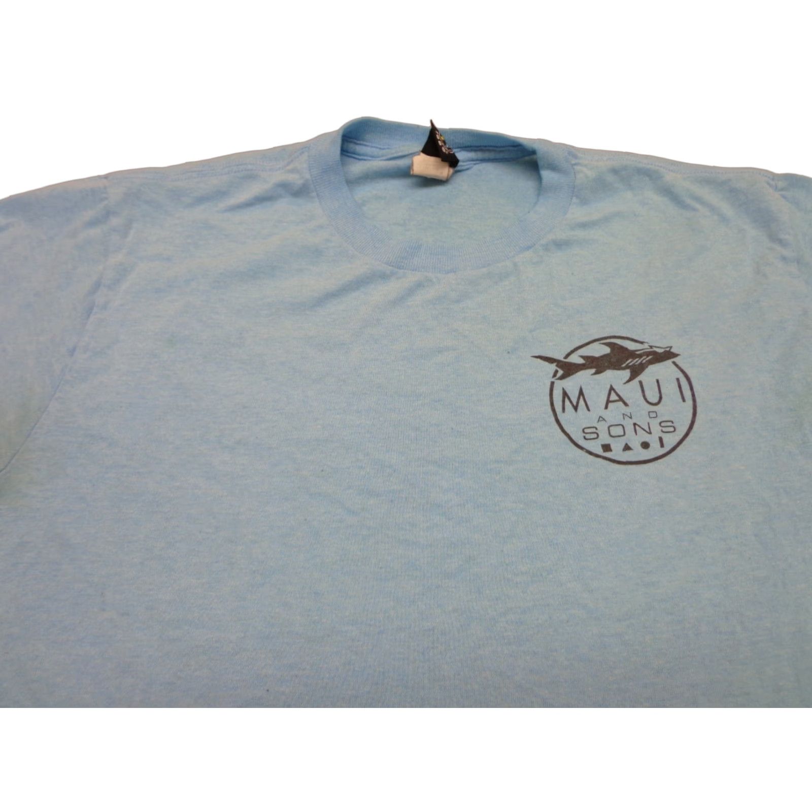 Vintage Maui and Sons T-Shirt Blue Size Medium Mens Crew Neck Short Sleeve Regular Fit Vintage: No Size US M / EU 48-50 / 2 - 1 Thumbnail