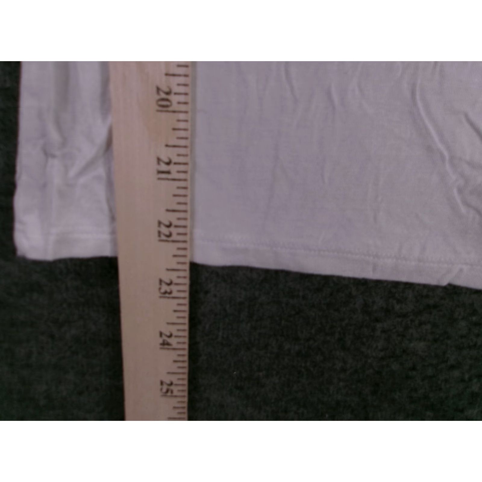 Market Melrose and Market Shirt Women Small White Basic Slim Boat Neck Modal Blend Top - 90s? Size S / US 4 / IT 40 - 5 Thumbnail