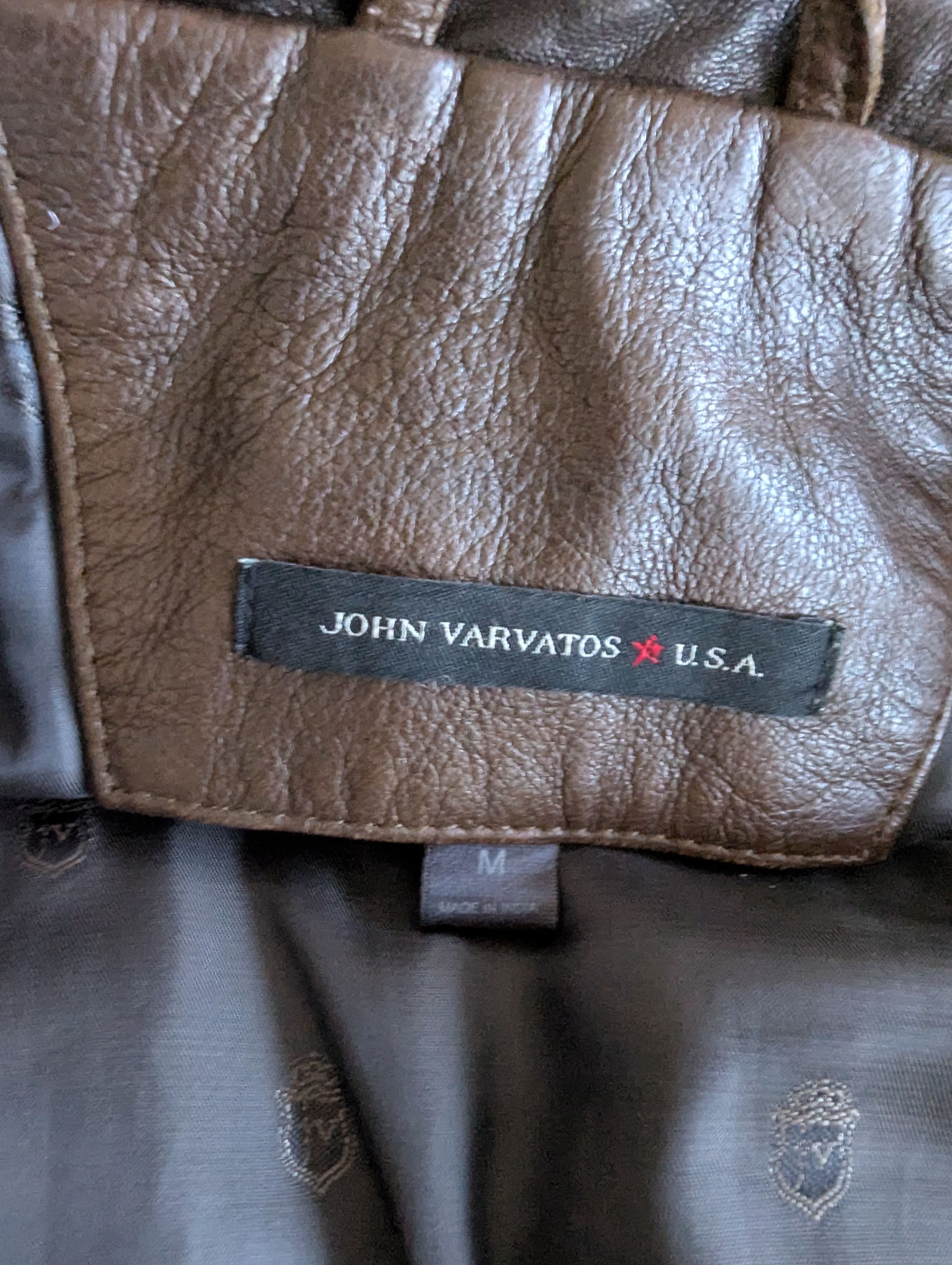 John Varvatos John Varvatos Star USA Moto Jacket 100% Sheep Skin Size US M / EU 48-50 / 2 - 5 Thumbnail