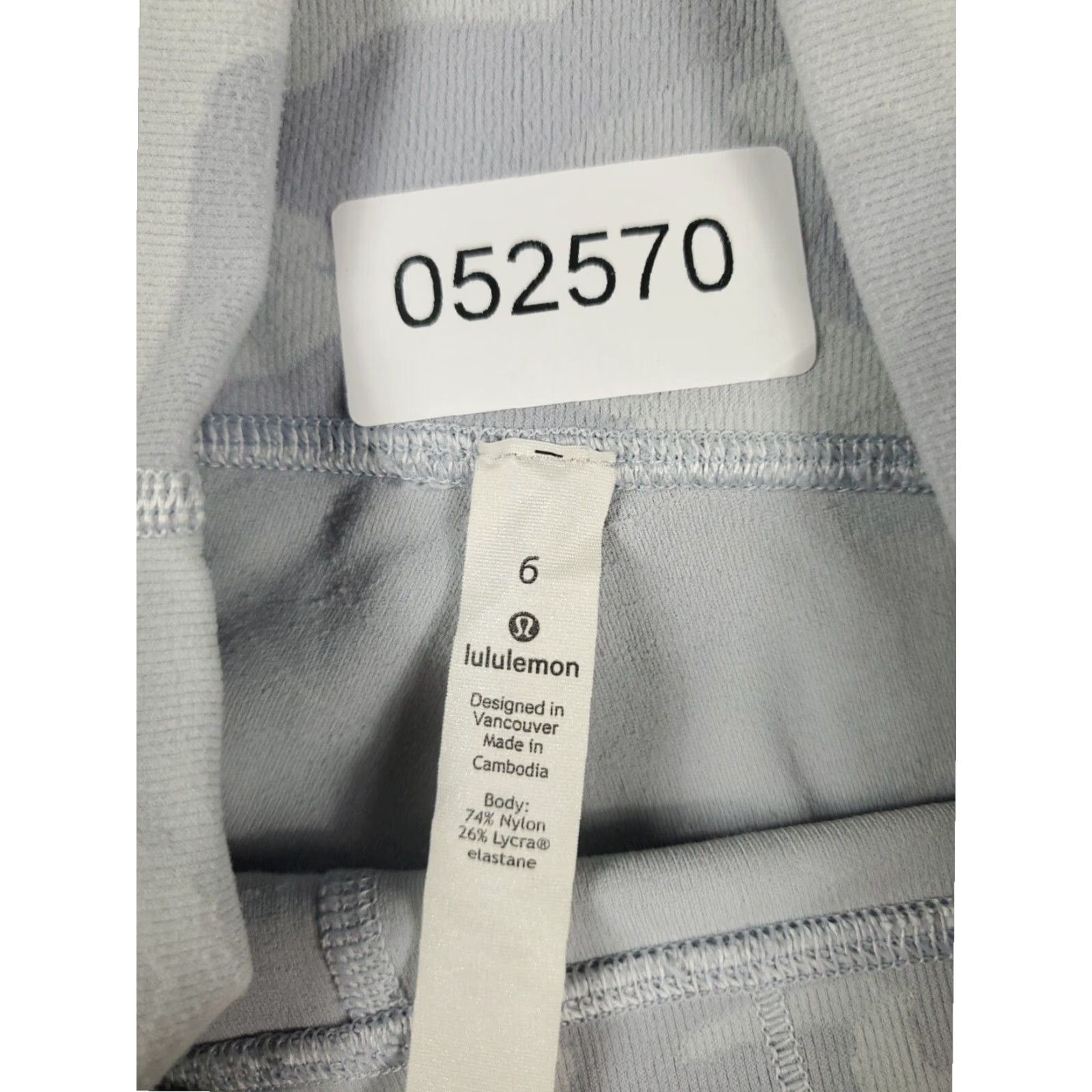 Lululemon Lululemon Womens Gray Camouflage Capri Pants Ladies Size 6 Extra Large XL Size 28" / US 6 / IT 42 - 8 Thumbnail