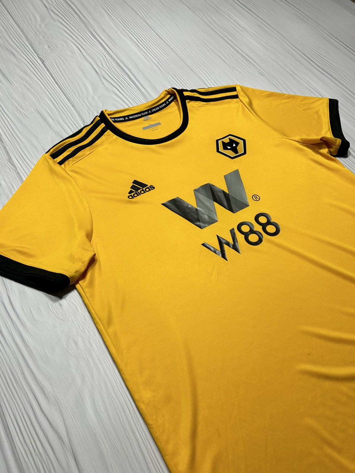 Adidas Wolverhampton 2018/19 Adidas Soccer Jersey Size L Size US L / EU 52-54 / 3 - 3 Thumbnail