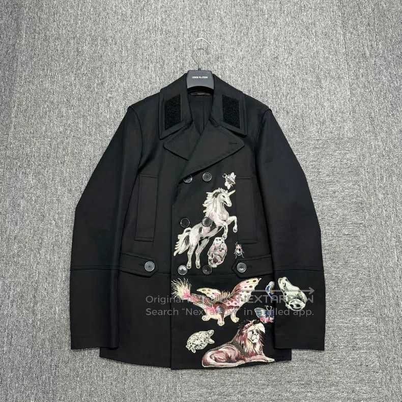 Valentino Valentino Animal embroidered suit Size 44L - 2 Thumbnail
