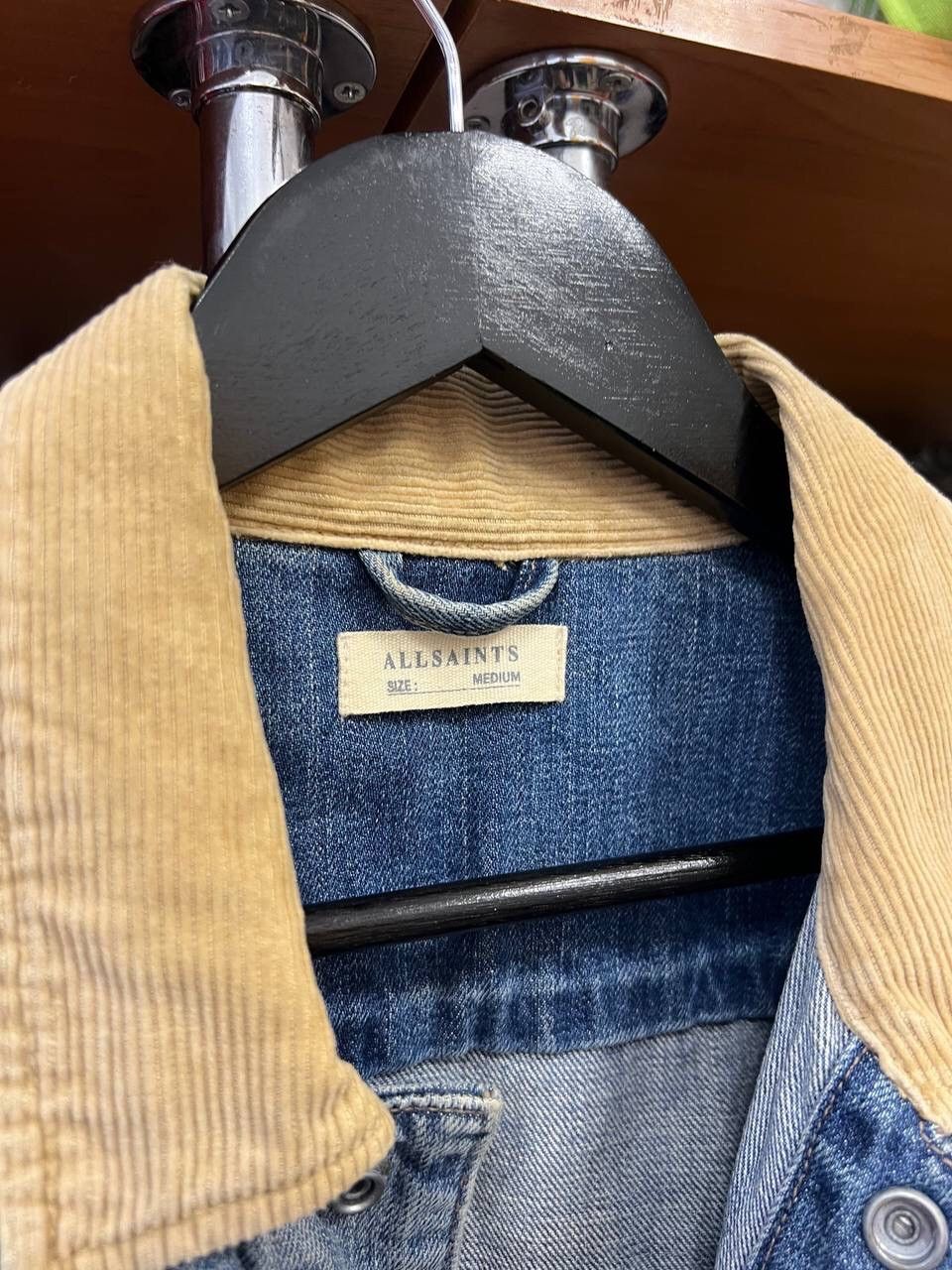 Allsaints Allsainta Distressed Avant Garde Y2K Western Vibe Jacket Size M / US 6-8 / IT 42-44 - 6 Thumbnail