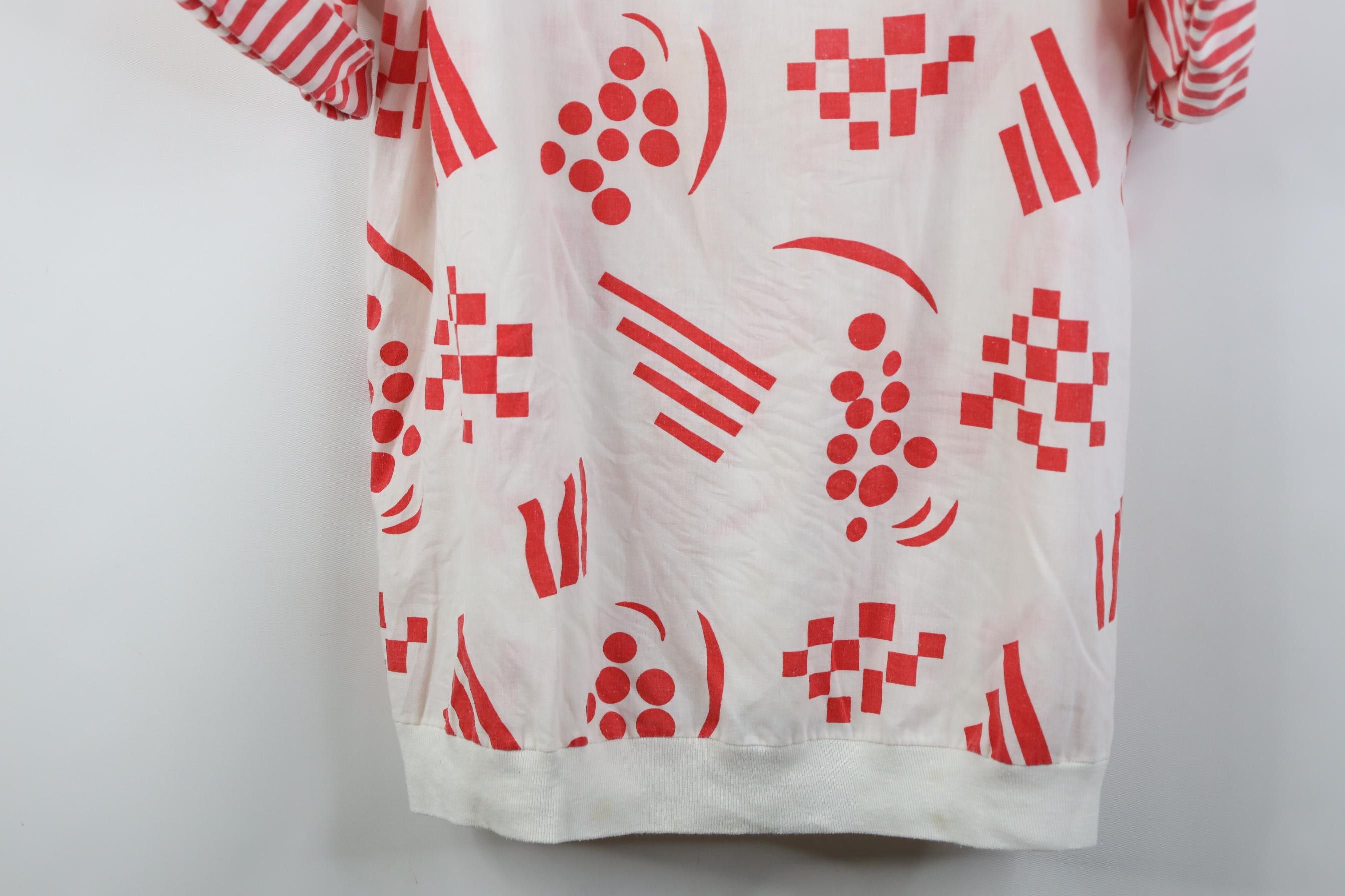 Vintage Vintage 90s Streetwear Short Sleeve Pullover T-Shirt Jacket Size L / US 10 / IT 46 - 3 Thumbnail