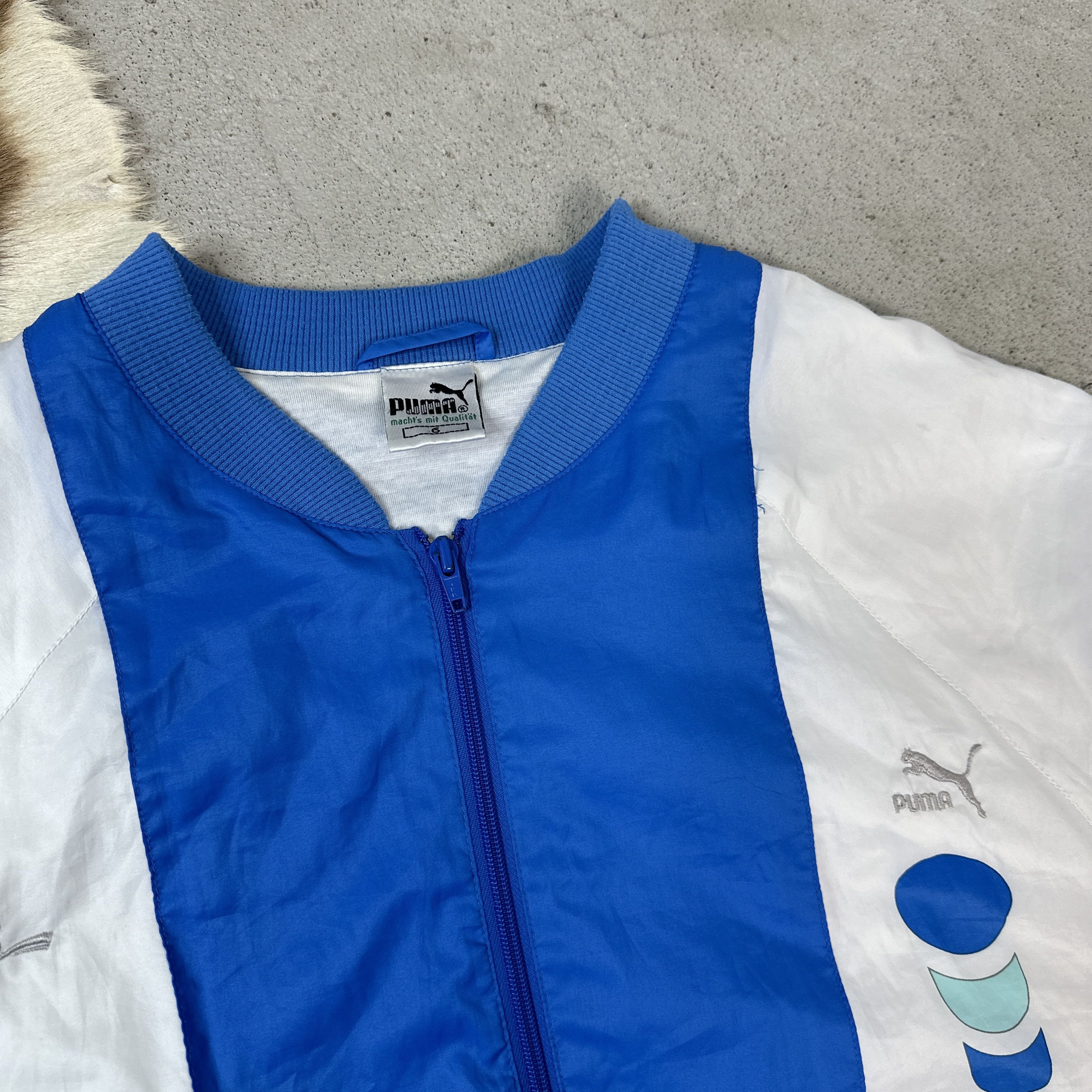 Puma × Vintage Vintage Puma Windbreaker Jacket 90s Size US XL / EU 56 / 4 - 3 Thumbnail