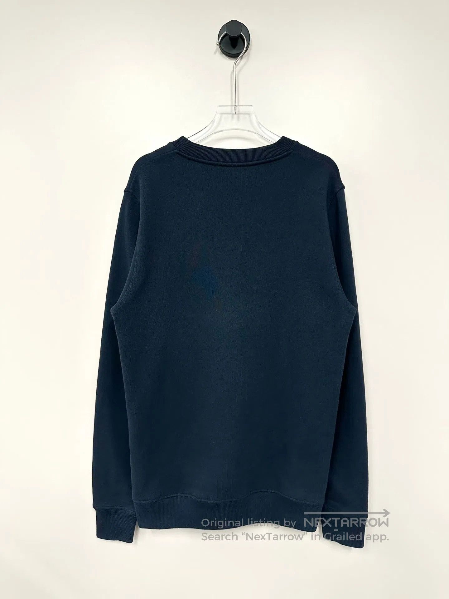 Loewe Loewe Navy Embroidered Letter Logo Sweatshirt| Size US M / EU 48-50 / 2 - 2 Thumbnail