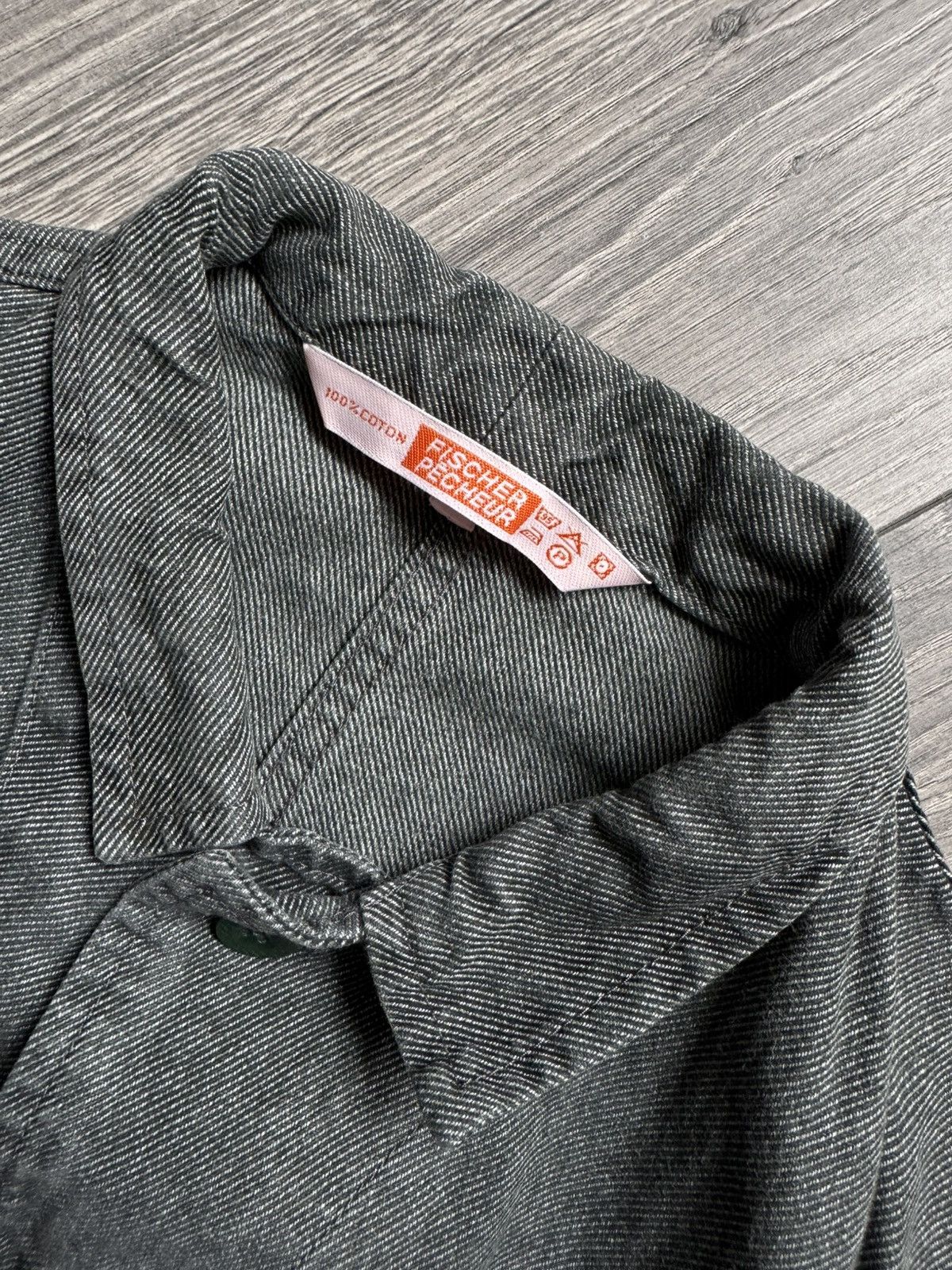 Other Vintage French Workwear Utility Chore Lutteurs Ficher Jacket Size US M / EU 48-50 / 2 - 4 Thumbnail