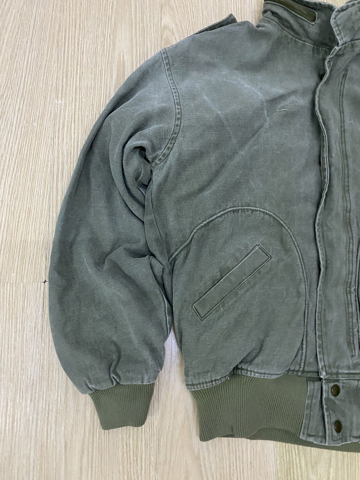 Japanese Brand Vintage 80” man field jacket with hood Size US L / EU 52-54 / 3 - 4 Thumbnail