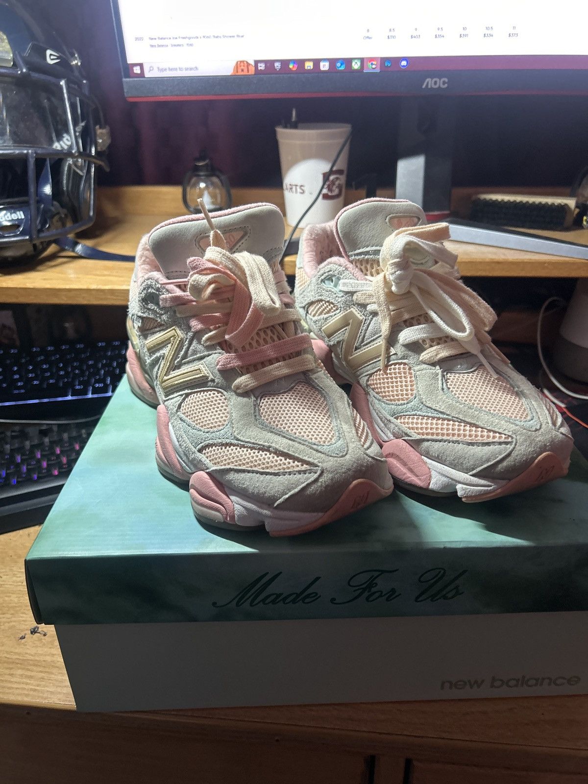 Joe Freshgoods × New Balance New Balance x Joe Freshgoods 9060 ‘Baby Shower Blue Size US 9.5 / EU 42-43 - 4 Thumbnail