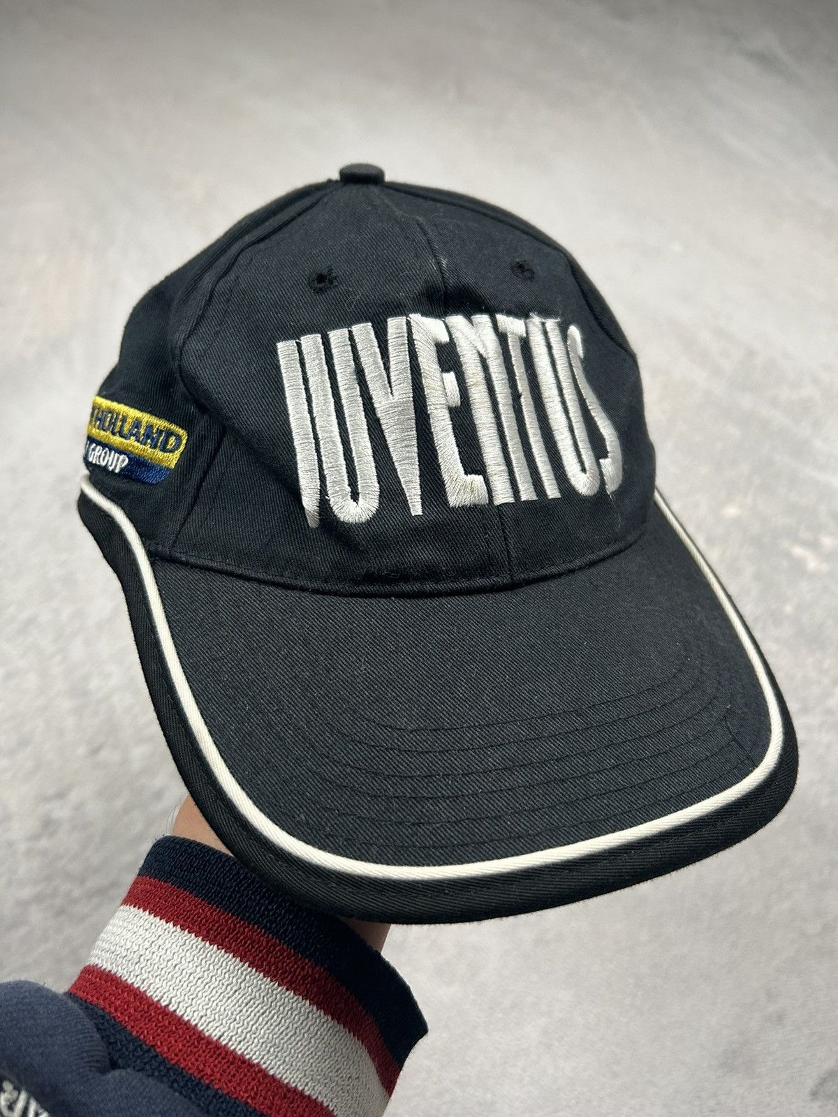 Vintage Juventus FC Soccer Football Hat Cap Jersey 90s Rare