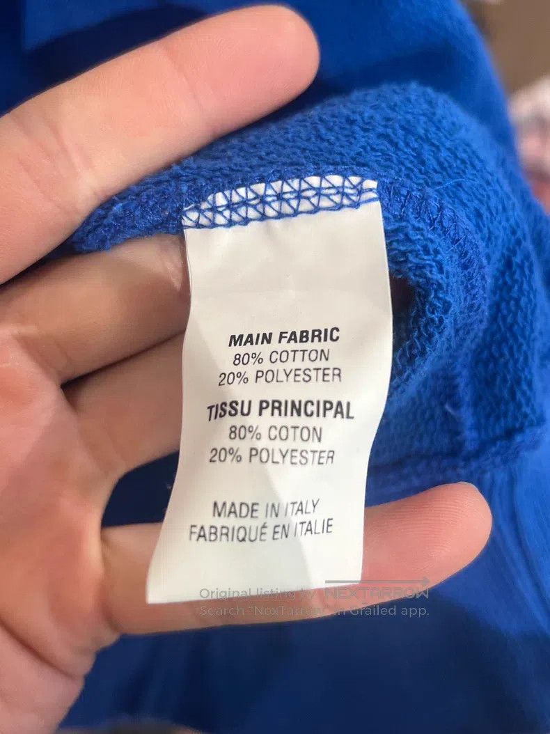 Vetements VETEMENTS Champion Off-Shoulder Destruction Hoodie Size US XS / EU 42 / 0 - 8 Thumbnail