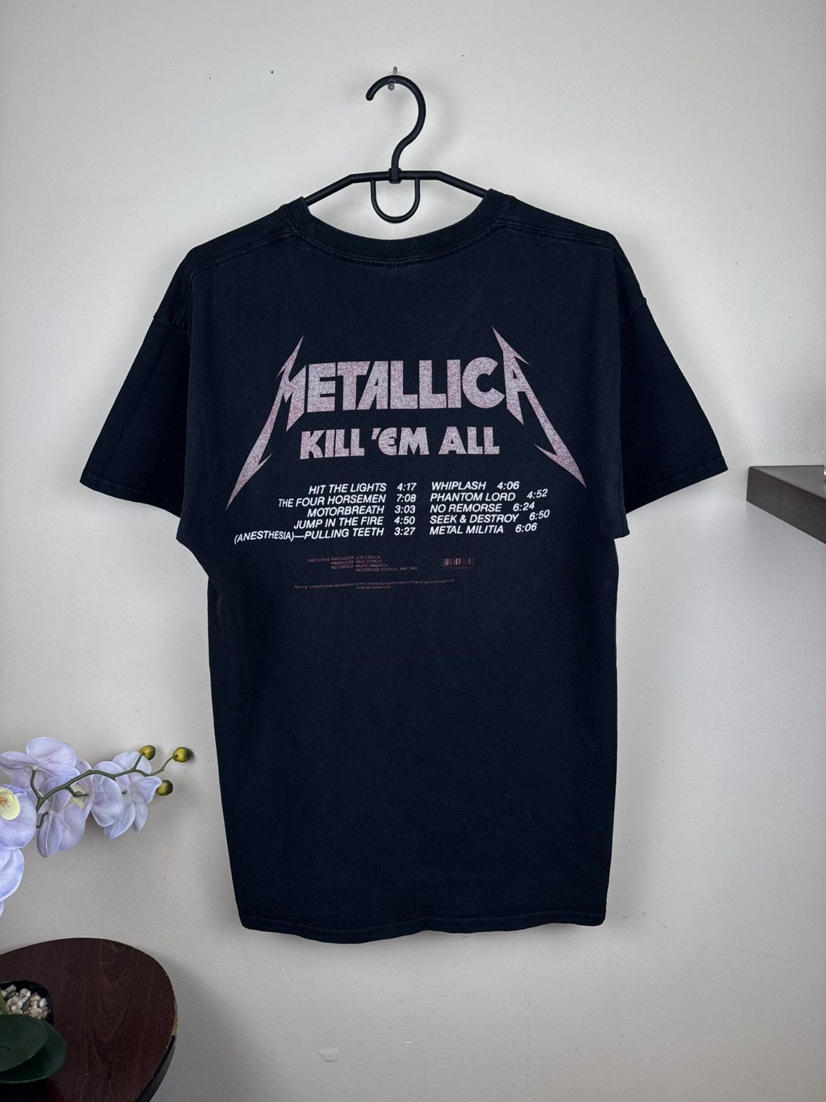Metallica Vintage Metallica T shirt Kill Em All 2017 Rock Band Black L Size US L / EU 52-54 / 3 - 13 Thumbnail