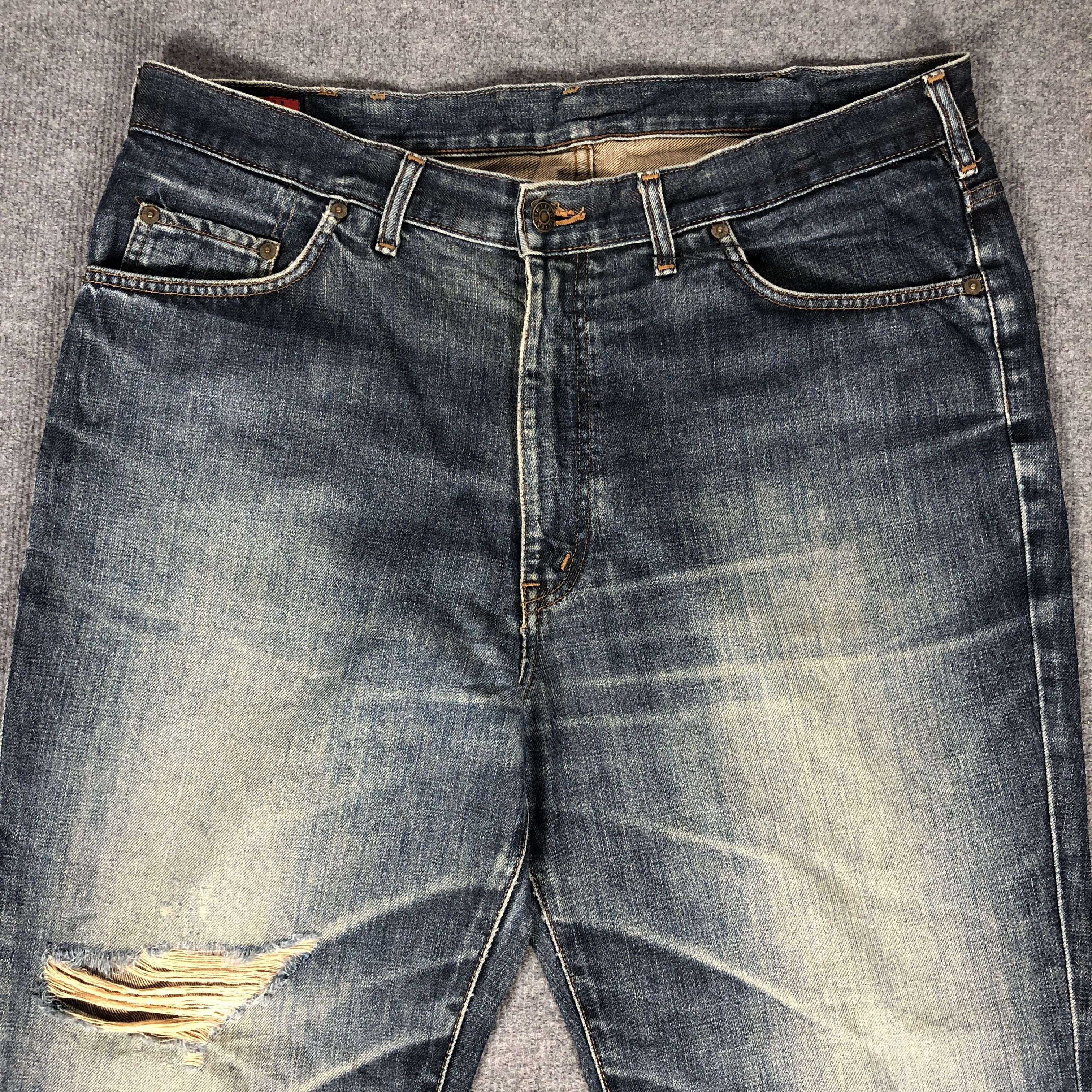 Edwin × Vintage Vintage Edwin 503 Regular Jeans L1200 Size US 39 - 2 Thumbnail