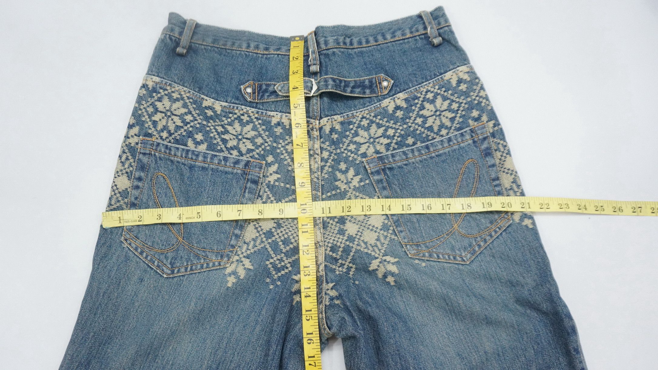 Iroquois Japan 🔴IROQUOIS Made in Japan 🎌 Native Vintage Buttonfly Jeans Size US 32 / EU 48 - 14 Thumbnail
