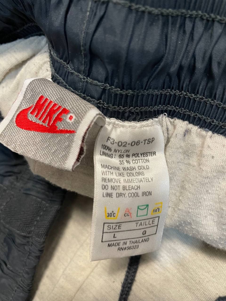 Nike Vintage 80s Nike Nylon Sweatpants, Size L Size US 33 - 10 Thumbnail