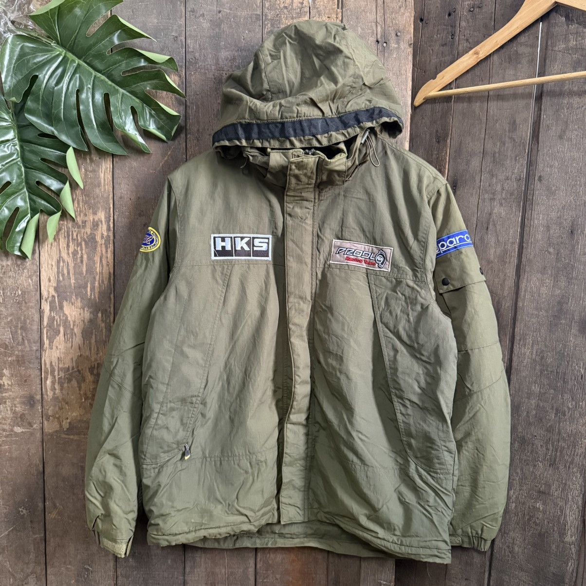 Vintage Vintage Prodl Racing Team Hooded Jacket Size US L / EU 52-54 / 3 - 1 Thumbnail