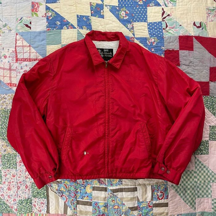 Sears Vintage 60s Oakbrook Sportswear Sears Windbreaker Jacket 46 Grailed