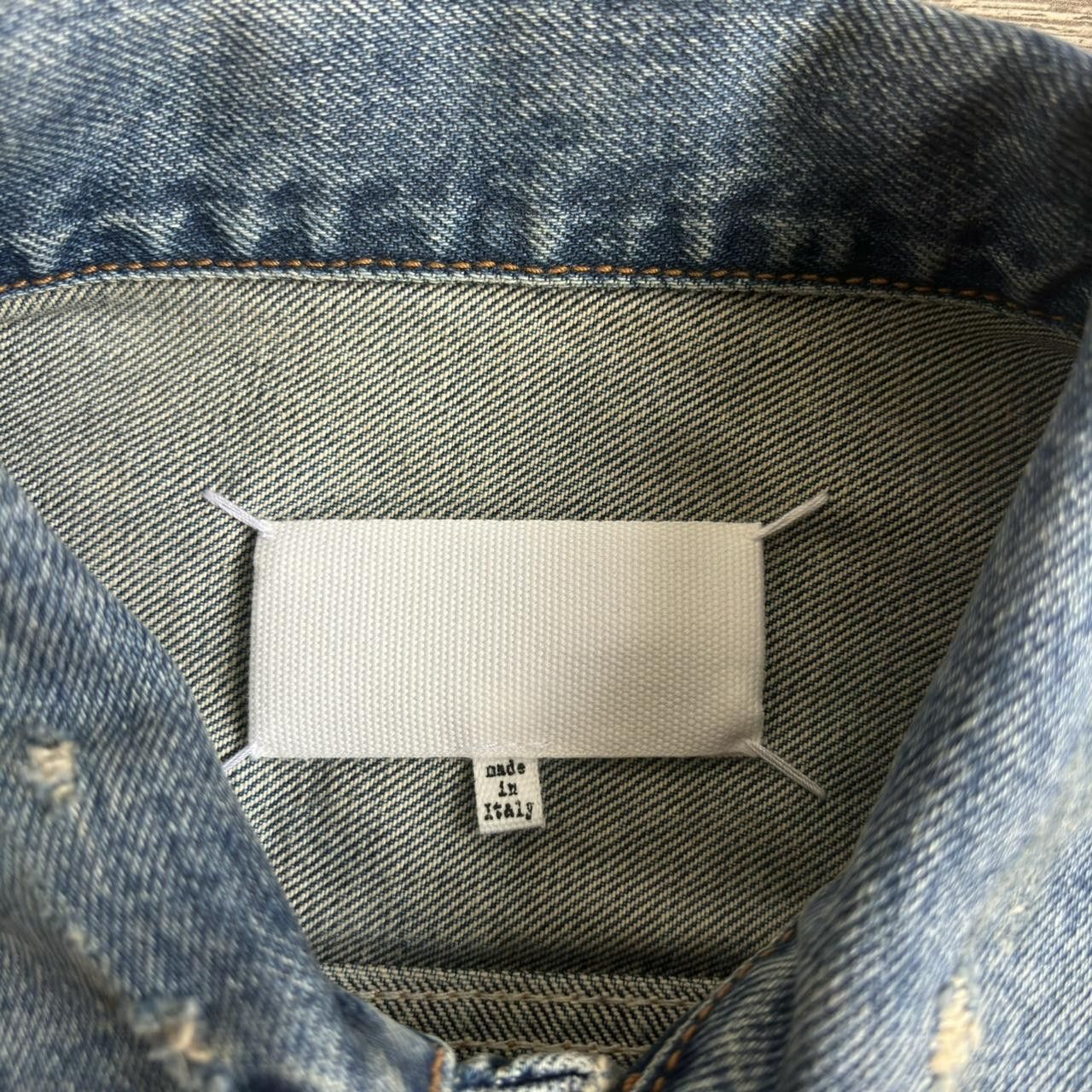 Maison Margiela Maison Margiela cropped denim jacket Size US L / EU 52-54 / 3 - 4 Thumbnail