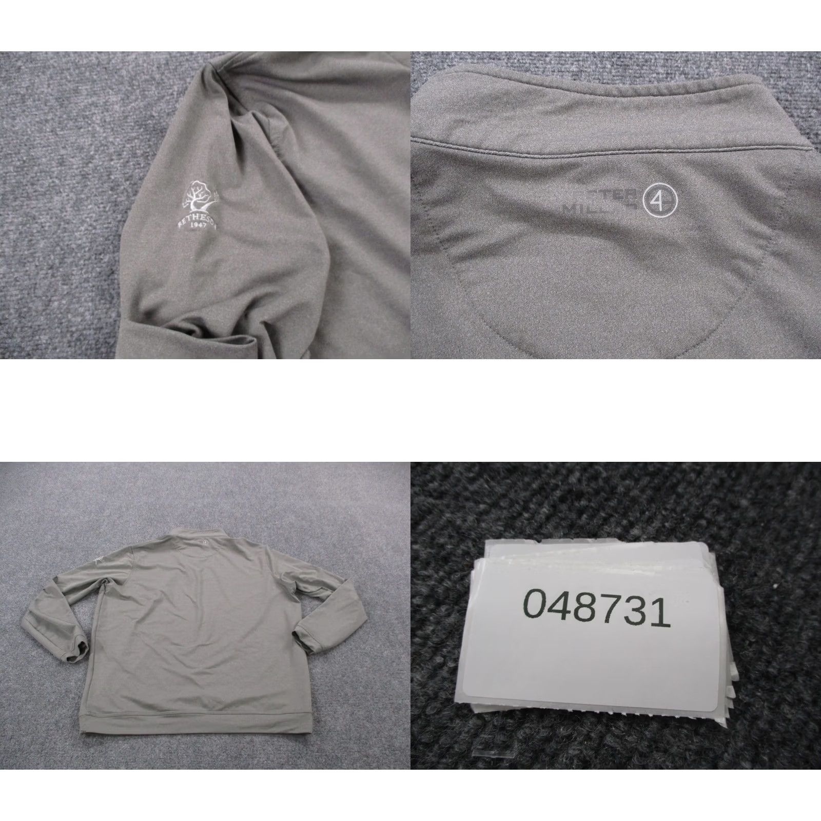 Peter Millar Peter Millar Jacket Mens XL Gray Wicking Performance Golf Stretch Pullover Size US XL / EU 56 / 4 - 8 Thumbnail