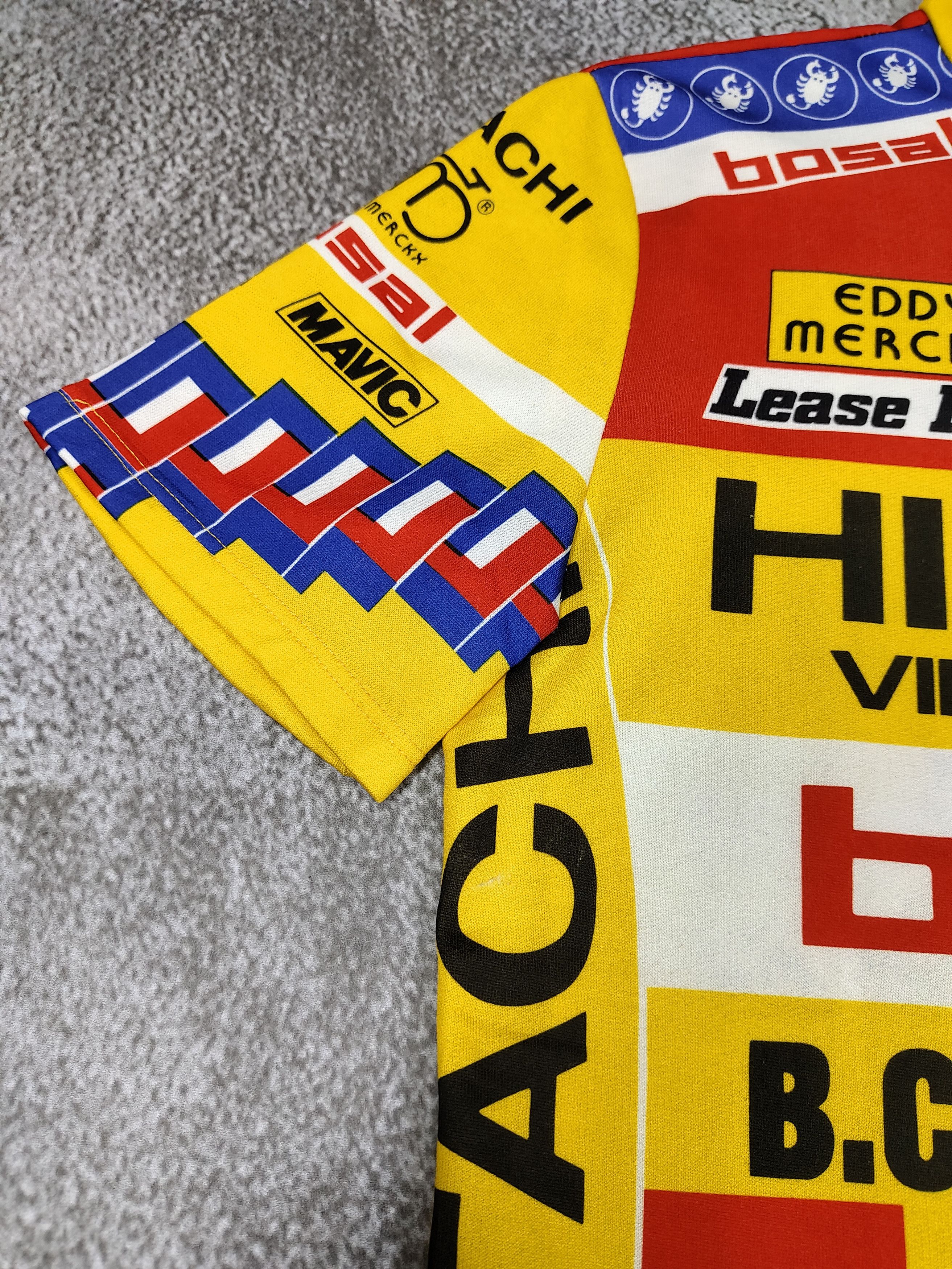 Vintage 90s Castelli🇮🇹Eddy Merckx Team Racing Tour Cycling Jersey Size US M / EU 48-50 / 2 - 5 Thumbnail