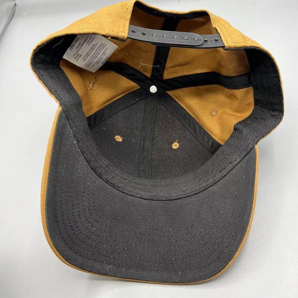 Dickies Genuine Dickies Hat Men Brown Plain Snap Back Cap Cotton Size ONE SIZE - 6 Thumbnail