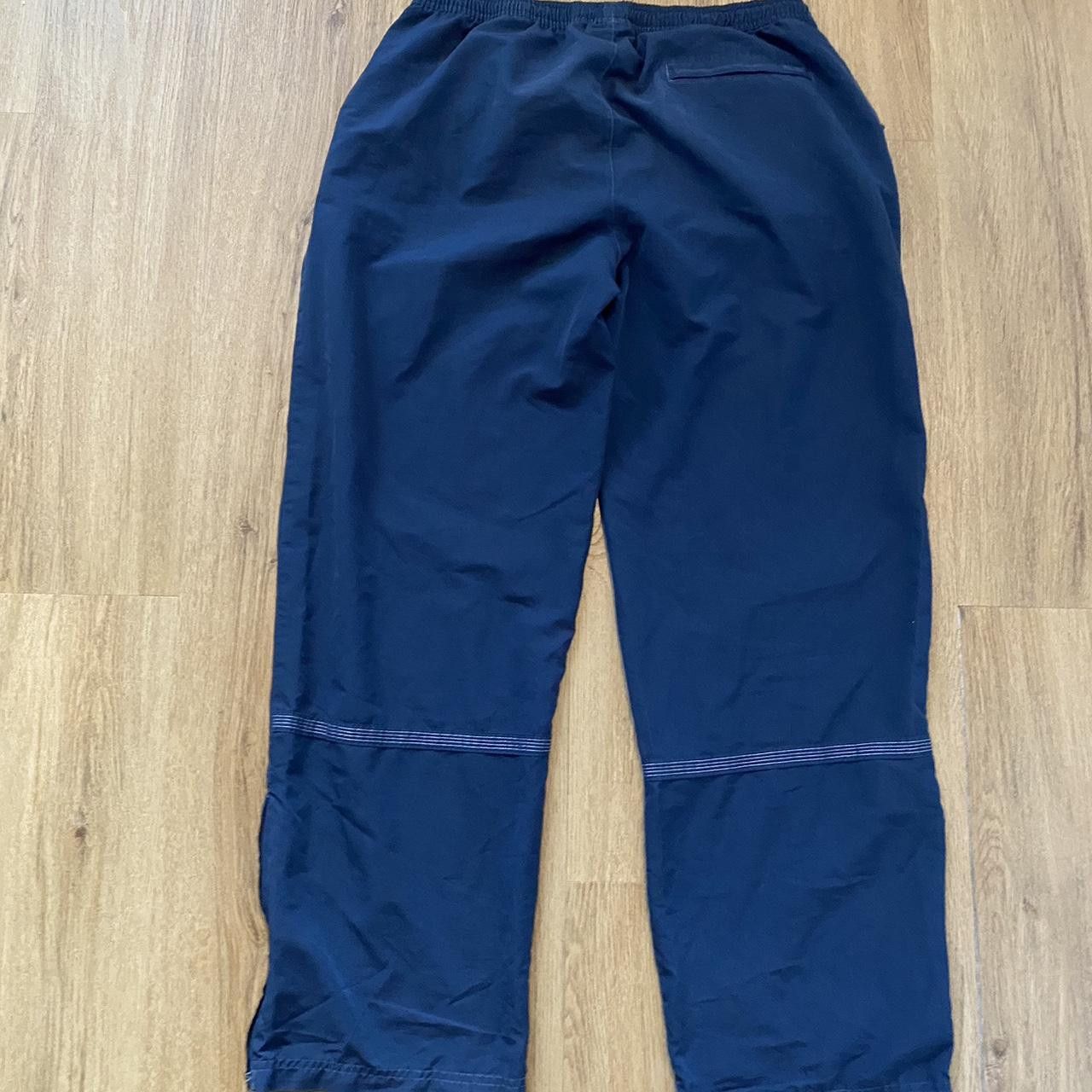 Reebok Navy Reebok tracksuit bottoms with embroidered l Size US 32 / EU 48 - 3 Thumbnail
