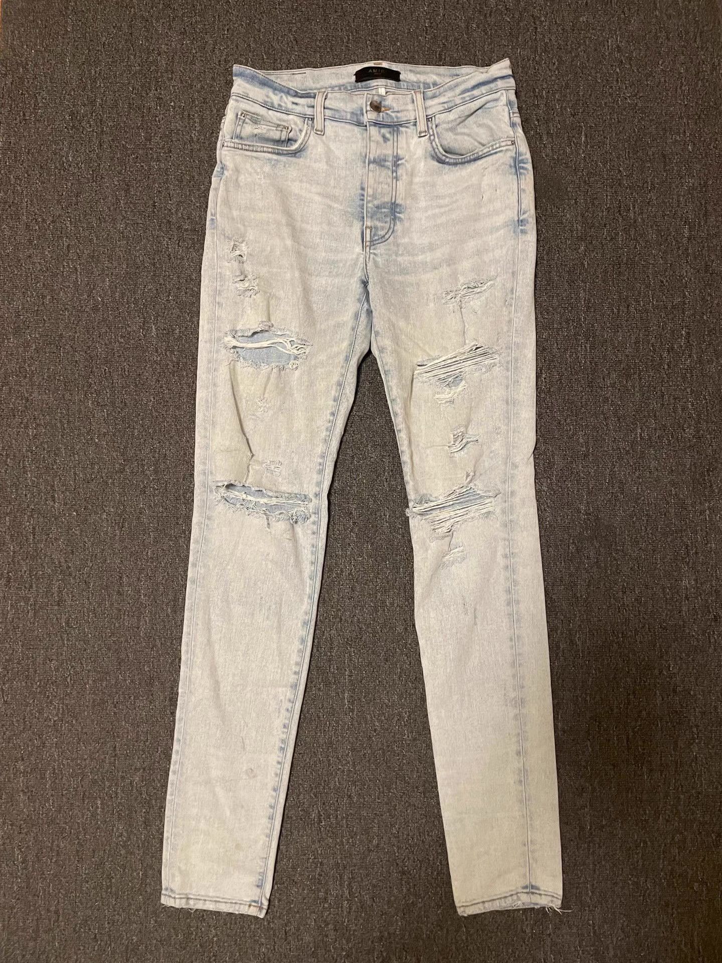 Amiri Amiri high street destroyed jeans Q4 Size US 32 / EU 48 - 1 Thumbnail