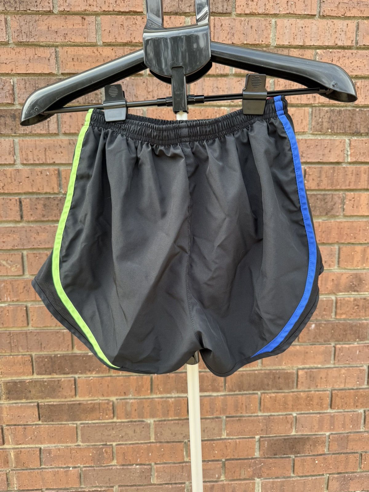Nike Nike Dri-Fit Tempo 10K Running Shorts Black Multi Color Size 24" / US 00 / IT 34 - 4 Thumbnail