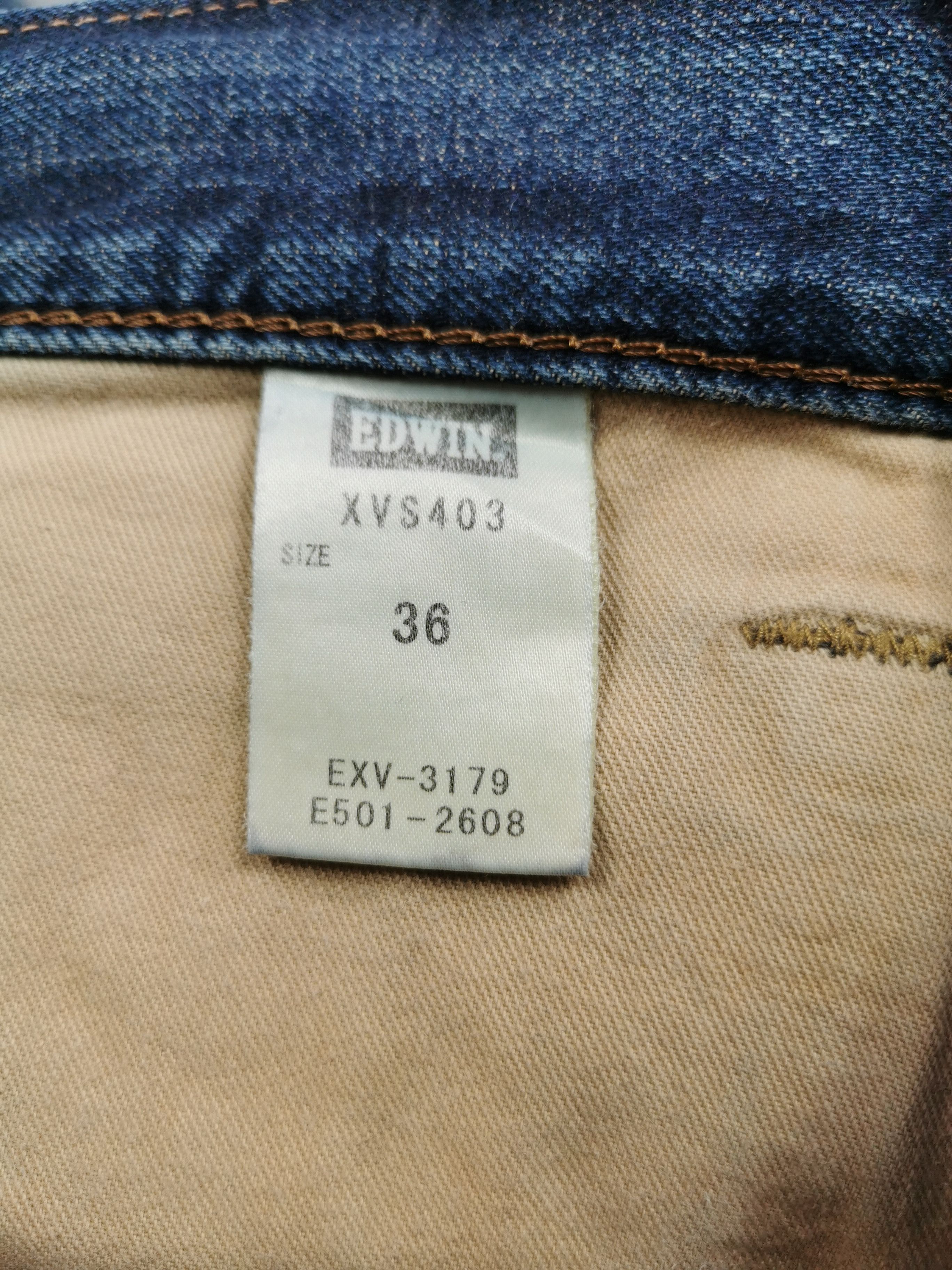 Edwin Vintage Edwin Japanese Distressed Denim Size US 38 / EU 54 - 5 Thumbnail