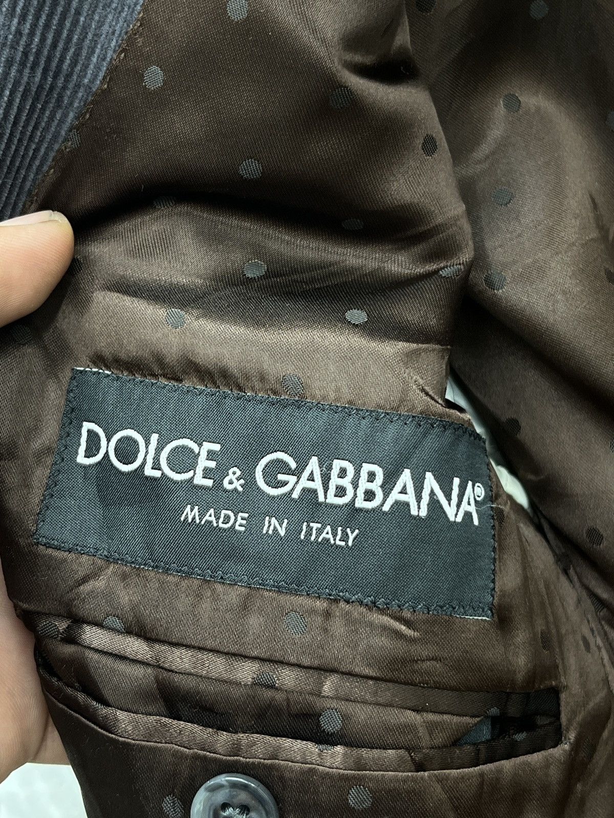 Dolce & Gabbana 🔥🔥🔥STEALS DOLCE & GABBANA CORDUROY BLAZER JACKET Size US M / EU 48-50 / 2 - 9 Thumbnail