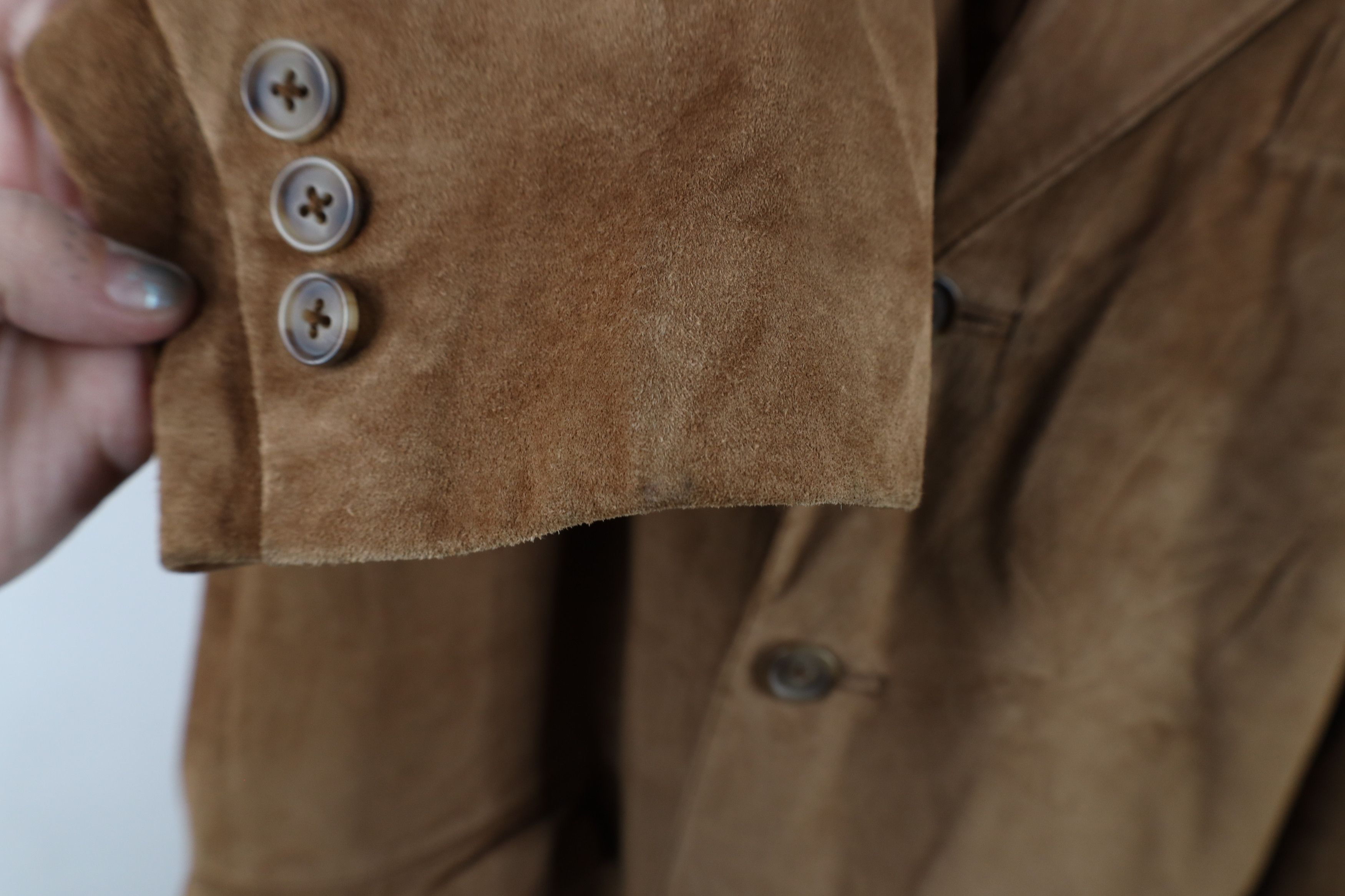 Vintage Vintage 90s Streetwear Leather Blazer Sport Coat Jacket Size US S / EU 44-46 / 1 - 6 Thumbnail