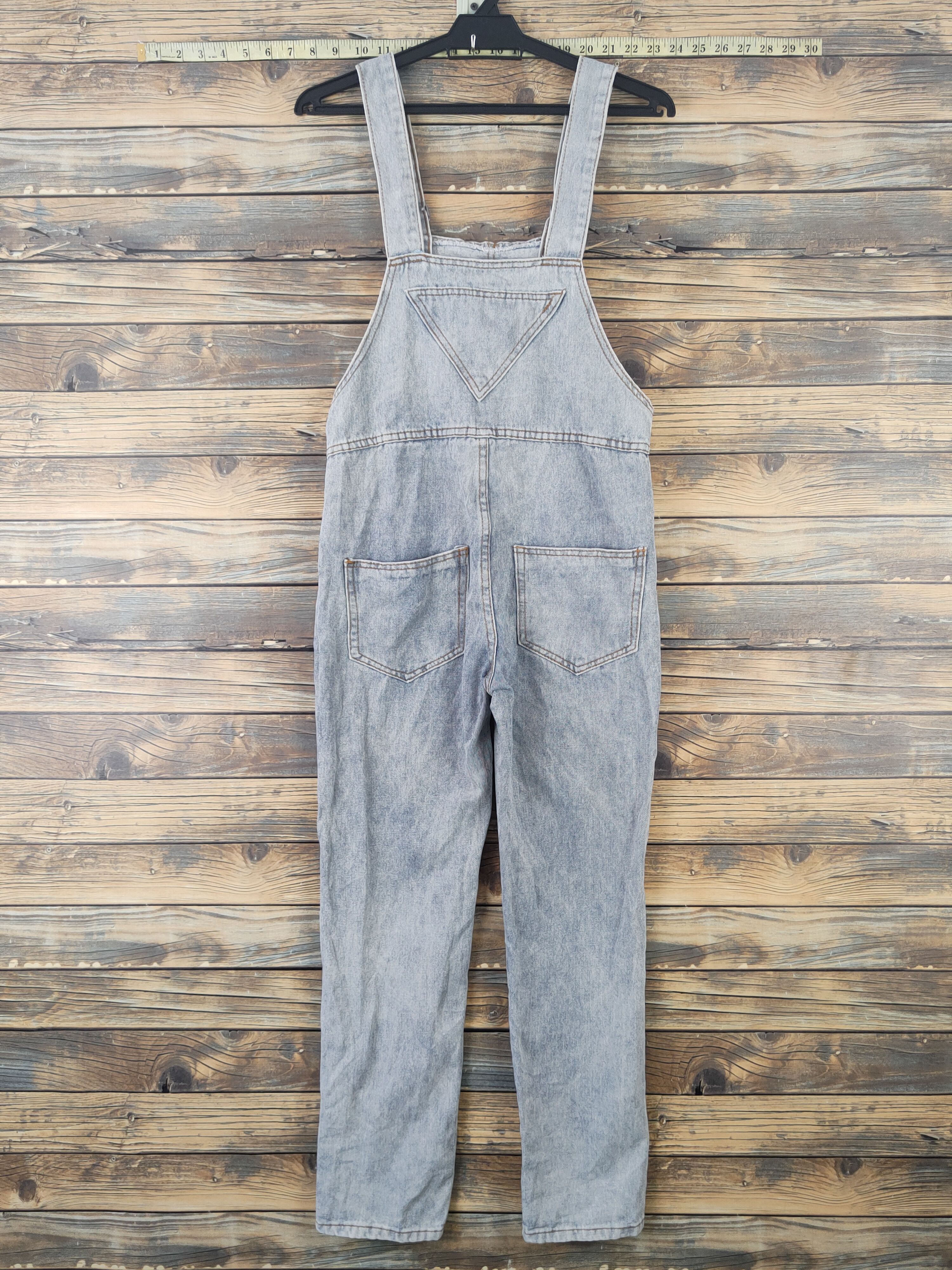 Japanese Brand × Vintage Vintage Japanese Brand Light Blue Denim Jumpsuits Size 30" / US 8 / IT 44 - 10 Thumbnail