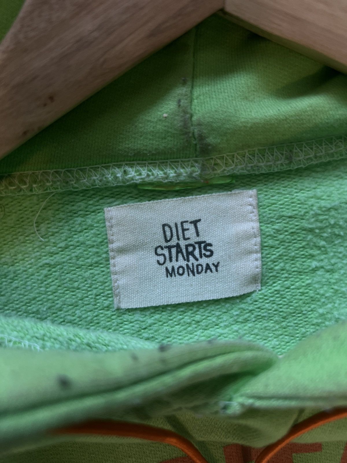 Diet Starts Monday Diet Starts Monday Lime Green Volt Hoodie Size US XXL / EU 58 / 5 - 3 Thumbnail