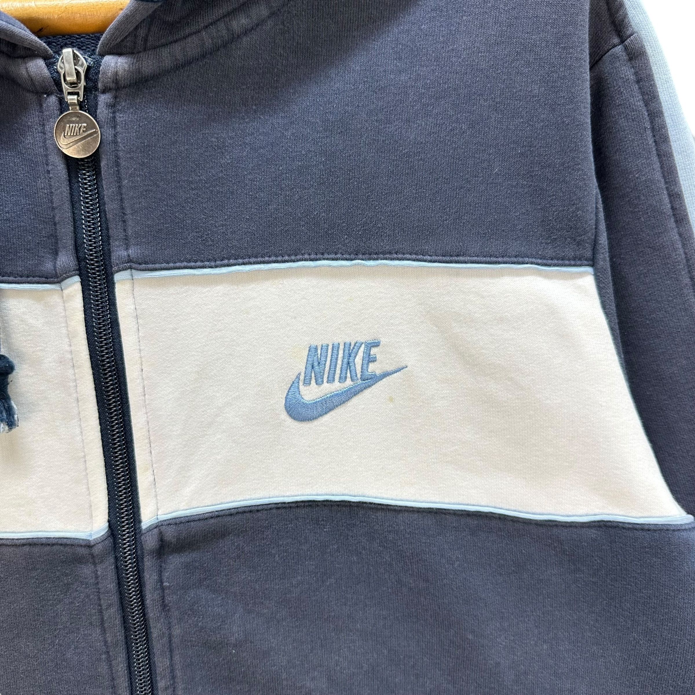 Nike NIKE EMBROIDERY LOGO COLORBLOCK ZIPPER HOODIES #9015-48 Size US M / EU 48-50 / 2 - 3 Thumbnail