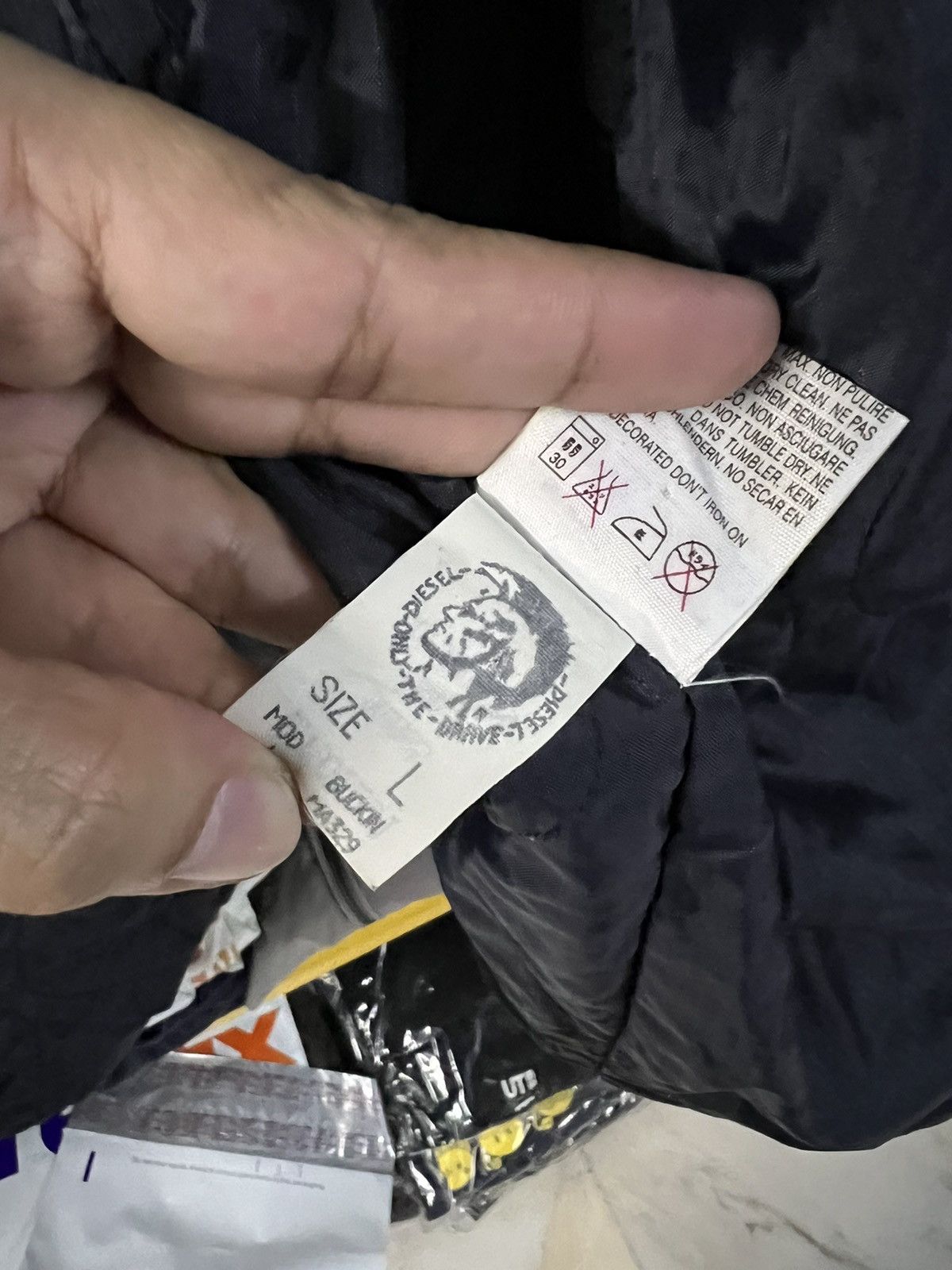 Diesel × Vintage 💥🔥 Vintage Diesel Wool Double Button Jacket Size US L / EU 52-54 / 3 - 12 Thumbnail
