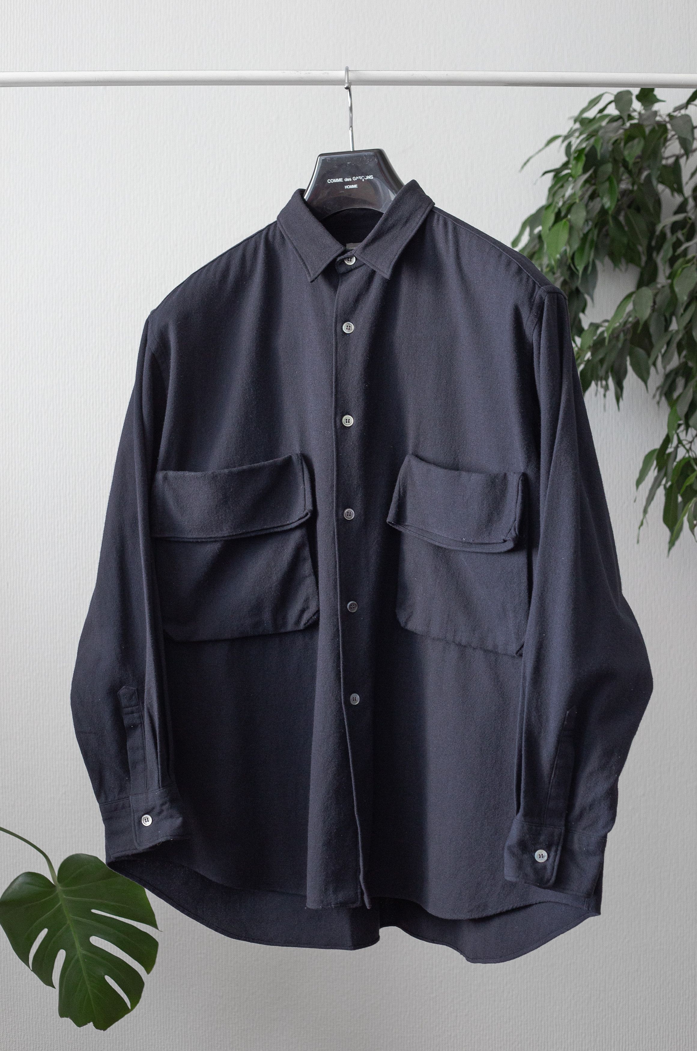 Comme des Garcons Homme vintage oversized flap pockets shirt Size US S / EU 44-46 / 1 - 5 Thumbnail