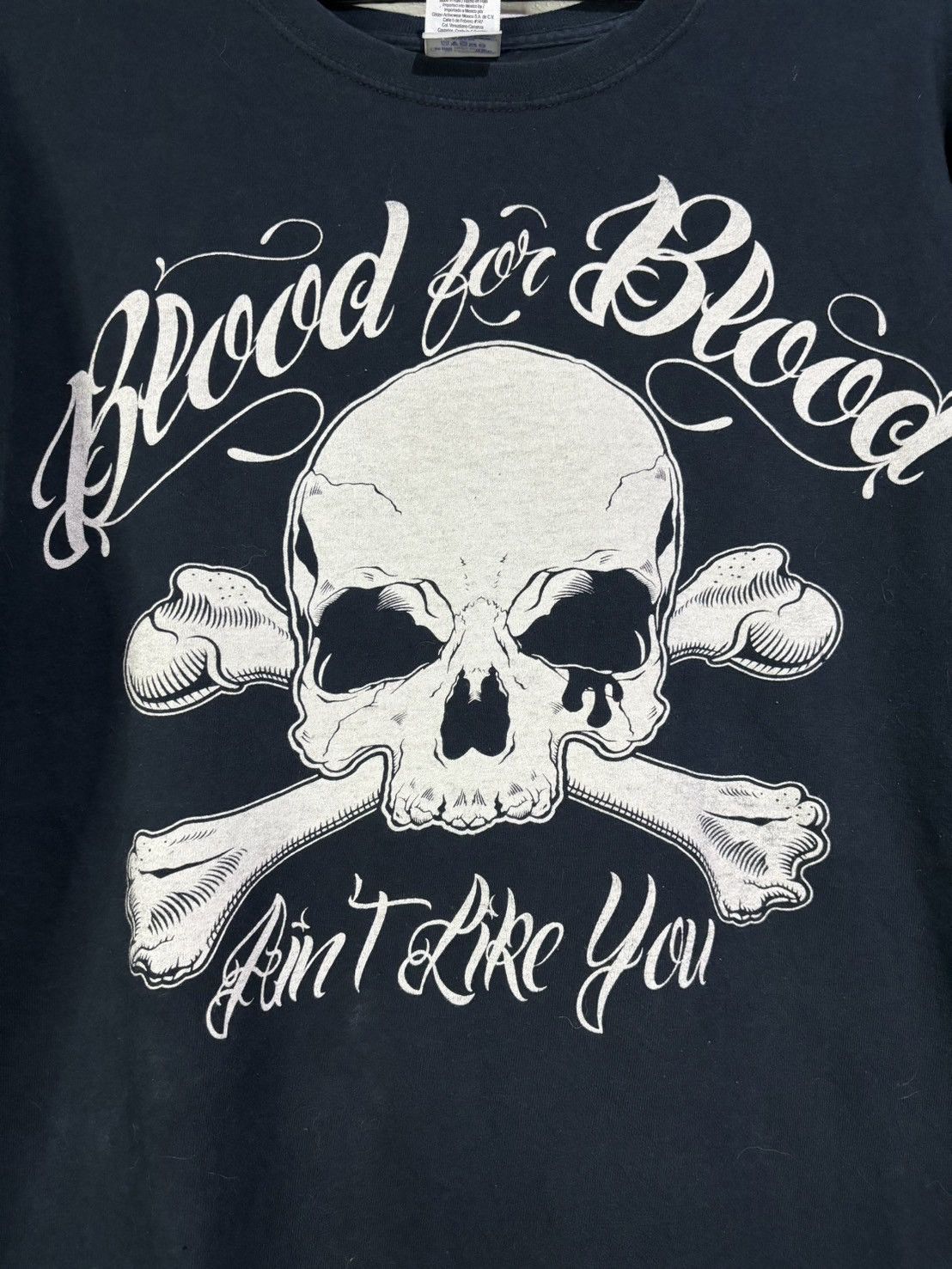 Band Tees Blood For Blood Size US L / EU 52-54 / 3 - 2 Thumbnail