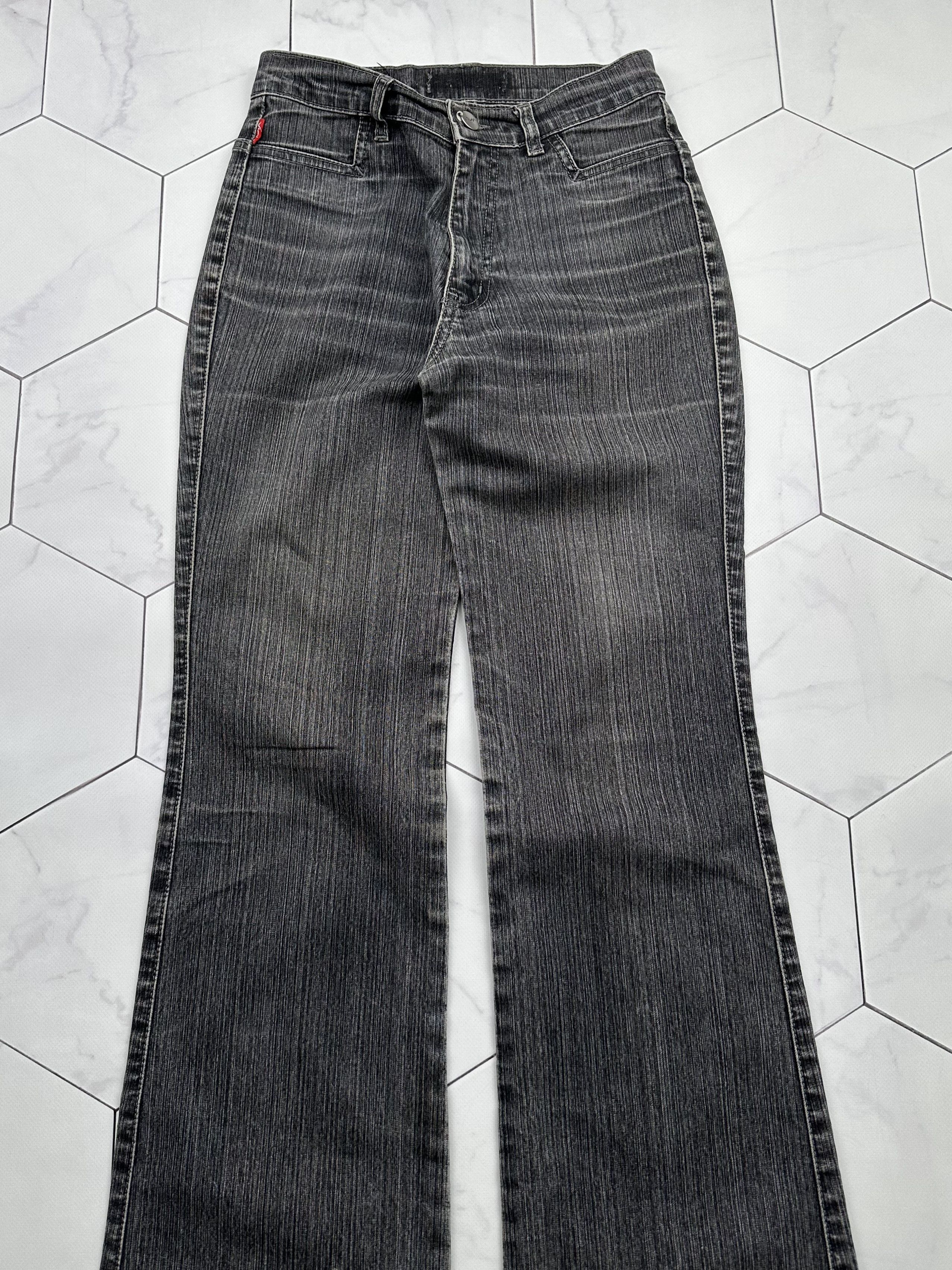 Japanese Brand Vintage Flare Jeans (B529)E2 Size 25" / US 0 / IT 36 - 2 Thumbnail