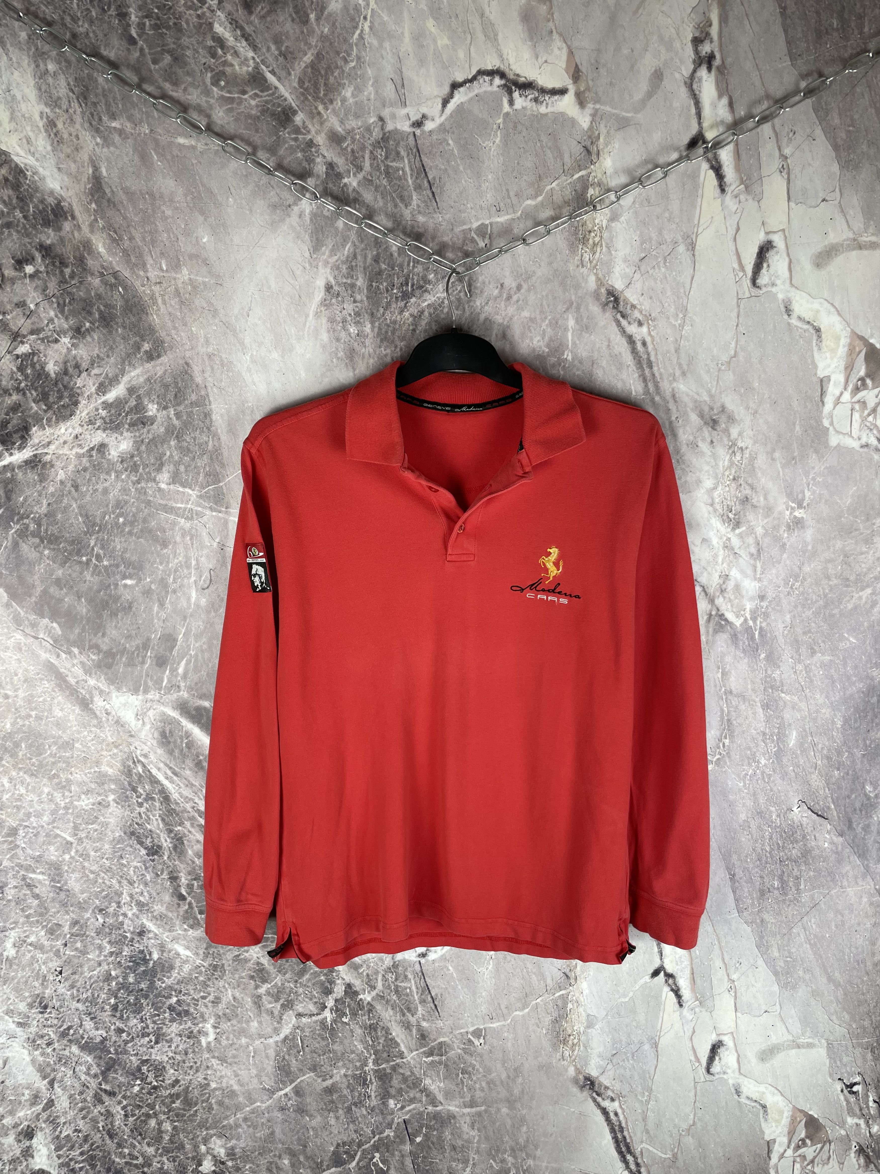 Ferrari Ferrari Vintage Long Sleeve 90s Size US M / EU 48-50 / 2 - 1 Thumbnail