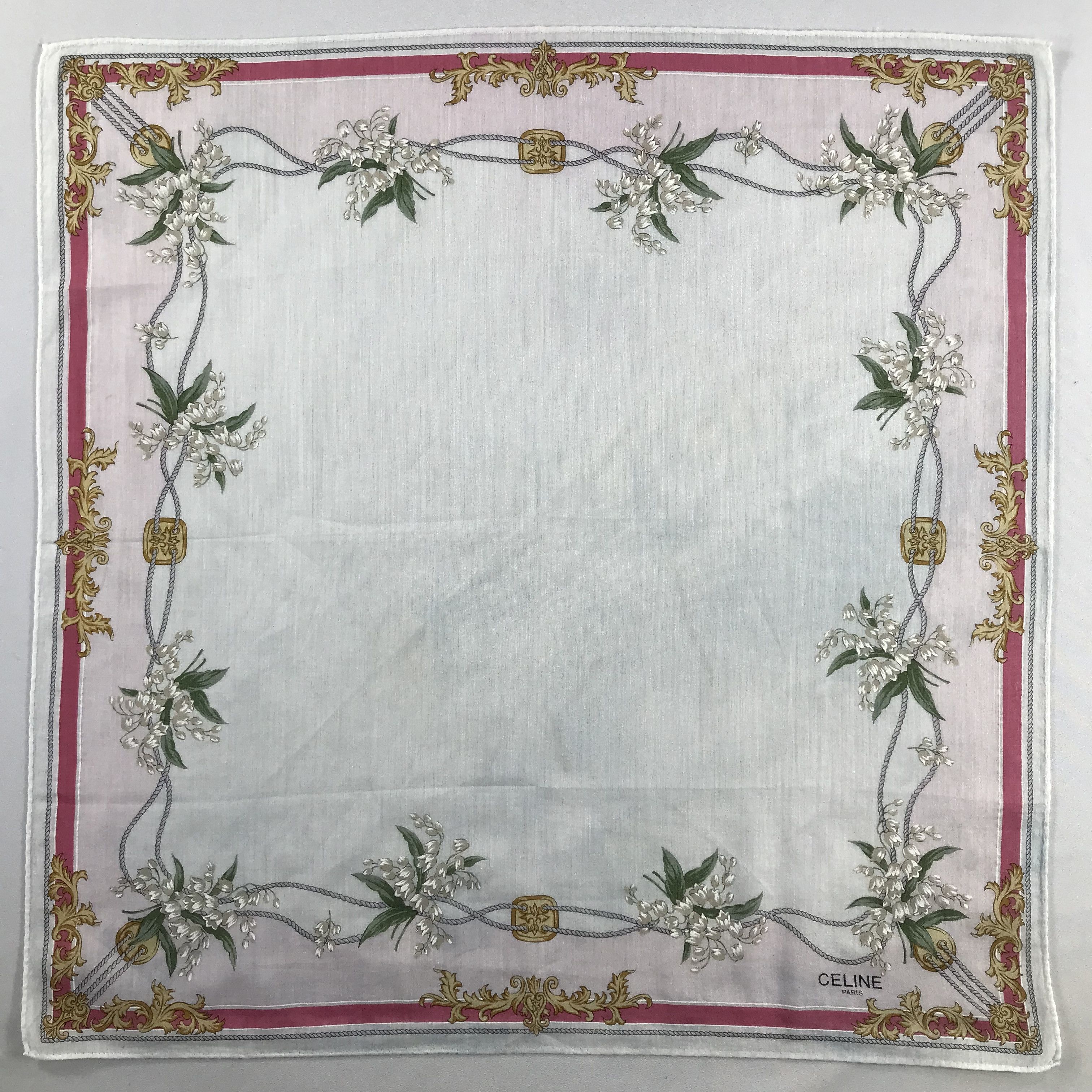 Celine Celine Handkerchief / Bandana / Neckerchief C720 Size ONE SIZE - 3 Thumbnail