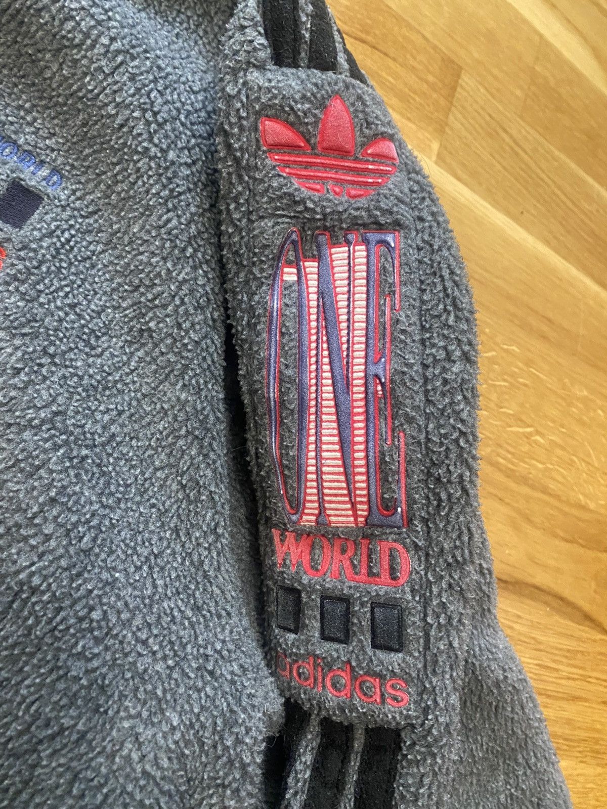 Adidas Adidas One World Vintage Polartec Polartec Trefoil Jacket Size US M / EU 48-50 / 2 - 4 Thumbnail