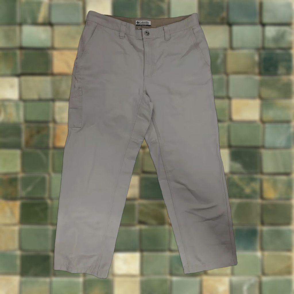 Vintage Columbia Sportswear Mens Khaki Green Hiking Cargo Pants 34 X 30 Pants Mens Regular Cargo Baggy? Size US 34 / EU 50 - 1 Thumbnail